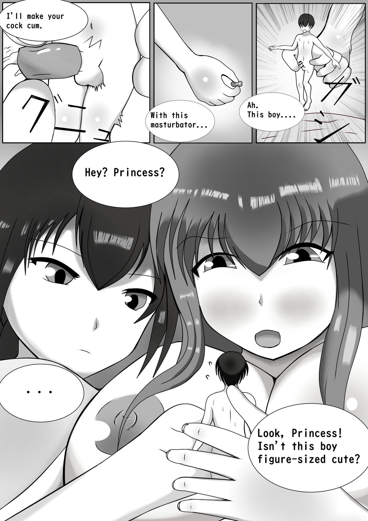 [MyuneShrinker]The Witch And The Very Little Prince Page 10