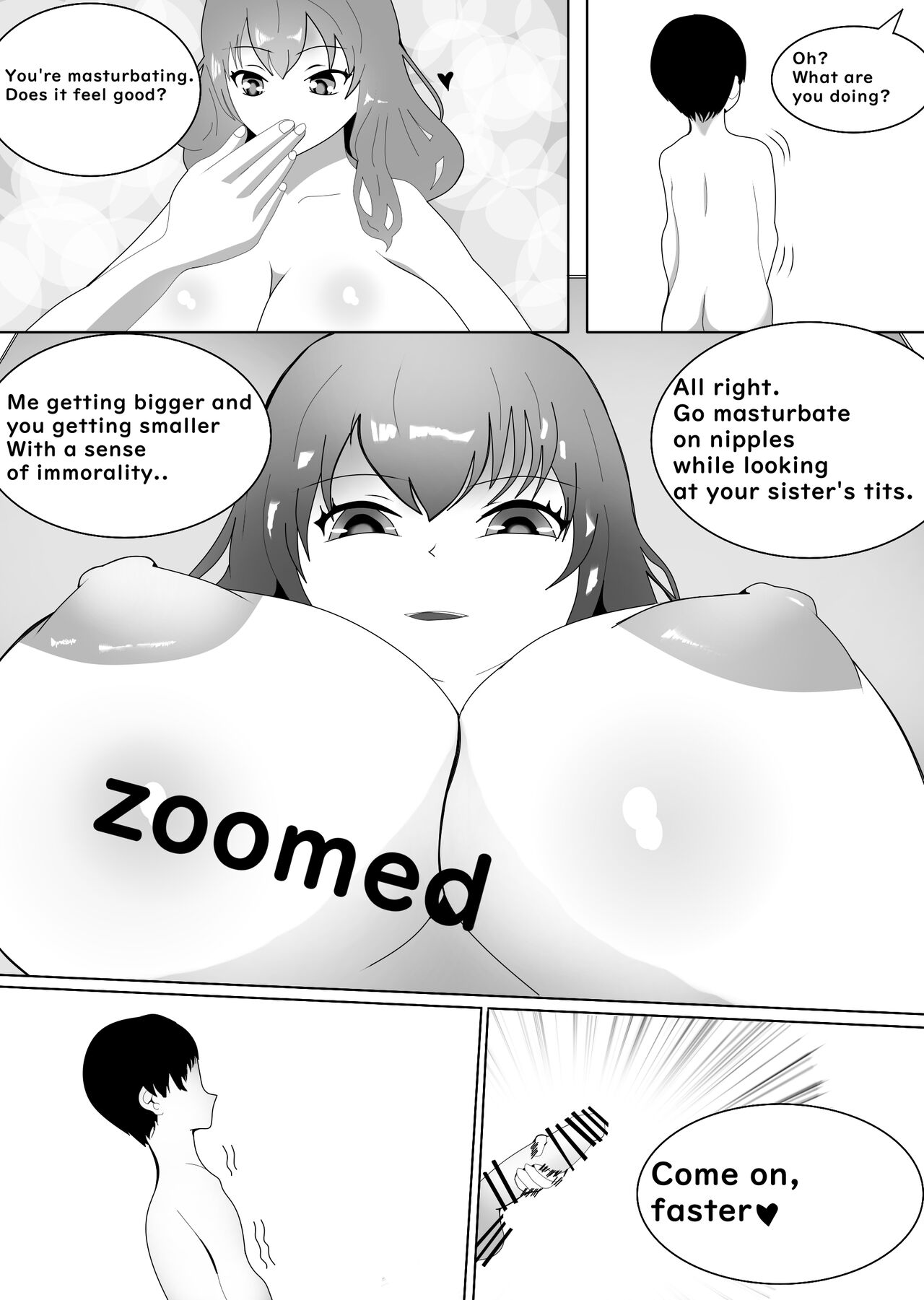 [MyuneShrinker]A woman Who Gets Bigger And A Man Who Gets Smaller Page 10