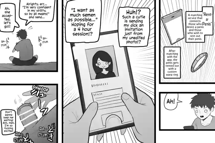 [Subliminal Tenshi]Penis o Rental Suru Onee-chan | Just a Lady Renting a Penis[English] [Solas]