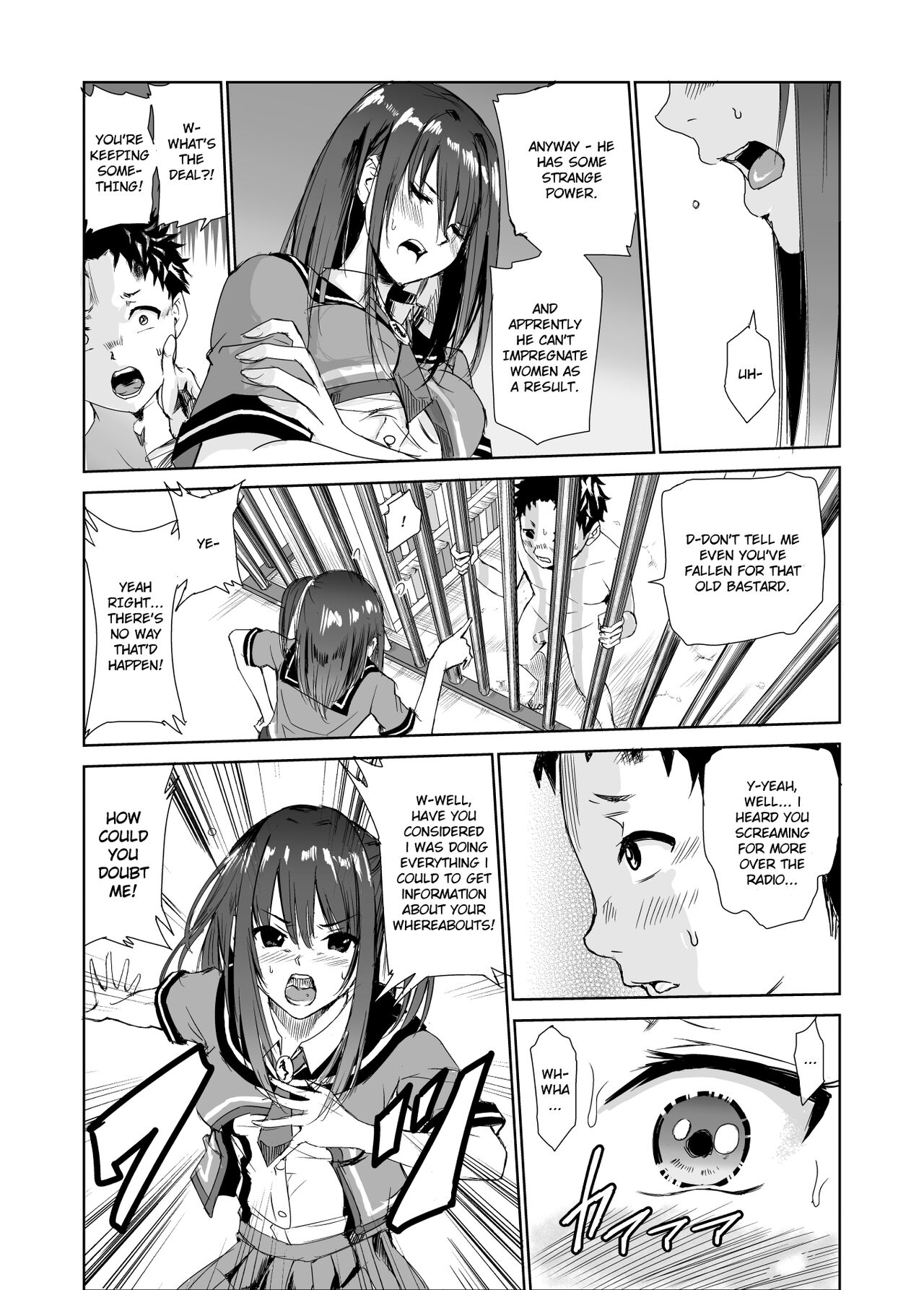 [Raid Socks (Tricky)]Tsuyagari Mura 3 ~Kareshi o Mamoru Tame Hikyou no Mura de Kyousei Gohoushi & NTR Sex~[English] [Ruru Scanlations] Page 11
