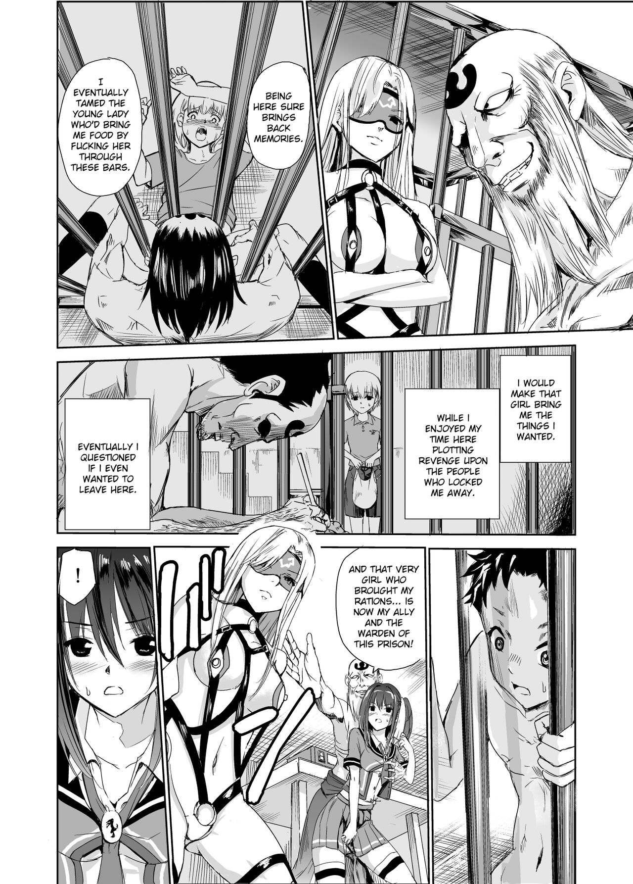 [Raid Socks (Tricky)]Tsuyagari Mura 3 ~Kareshi o Mamoru Tame Hikyou no Mura de Kyousei Gohoushi & NTR Sex~[English] [Ruru Scanlations] Page 14