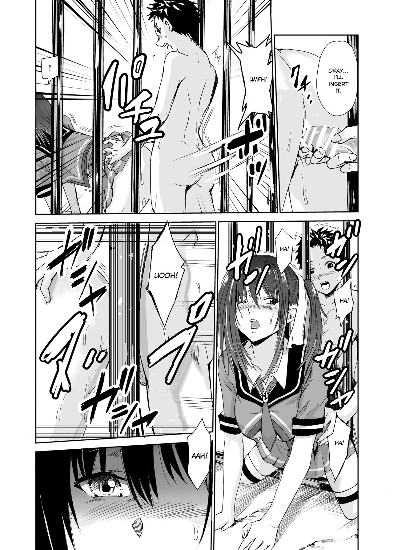 [Raid Socks (Tricky)]Tsuyagari Mura 3 ~Kareshi o Mamoru Tame Hikyou no Mura de Kyousei Gohoushi & NTR Sex~[English] [Ruru Scanlations] Page 18