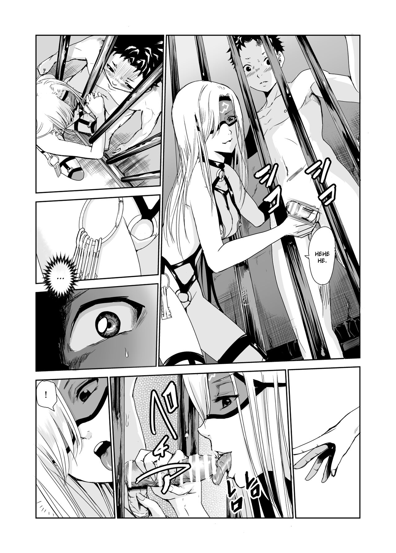 [Raid Socks (Tricky)]Tsuyagari Mura 3 ~Kareshi o Mamoru Tame Hikyou no Mura de Kyousei Gohoushi & NTR Sex~[English] [Ruru Scanlations] Page 43