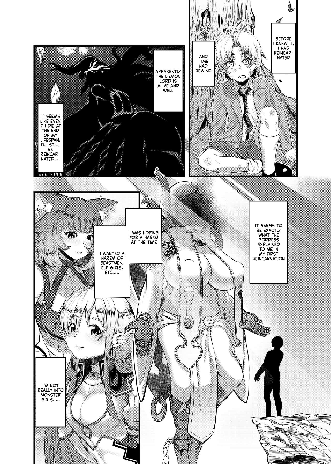 [Sunahama Nosame]"Isekai Bad End" Ch.2 Orc Page 1