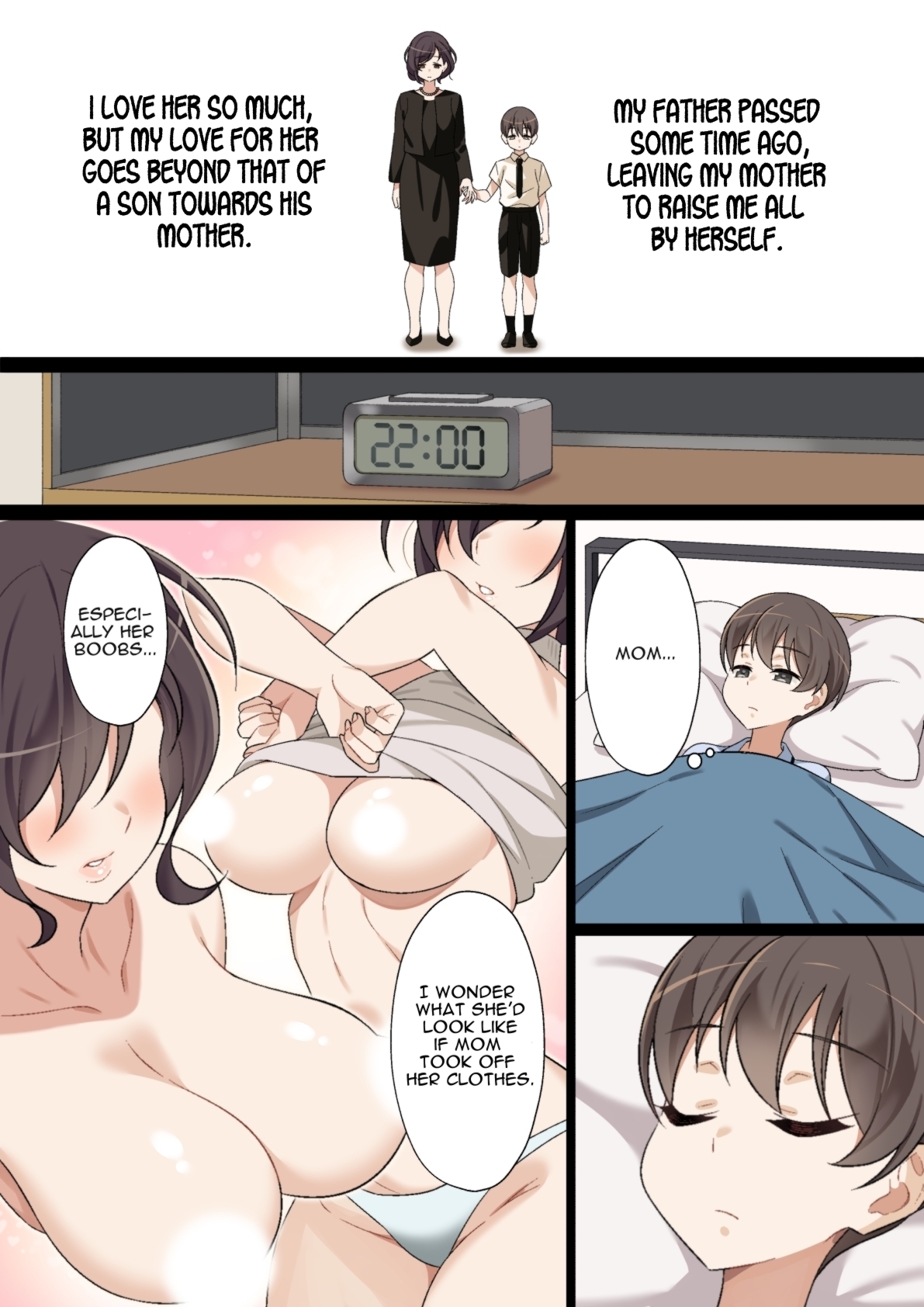 [Nyan Kotatsu (Nyaruko)]My First sexual experience with my mother.(Rewrite) [KeizerD] Page 2