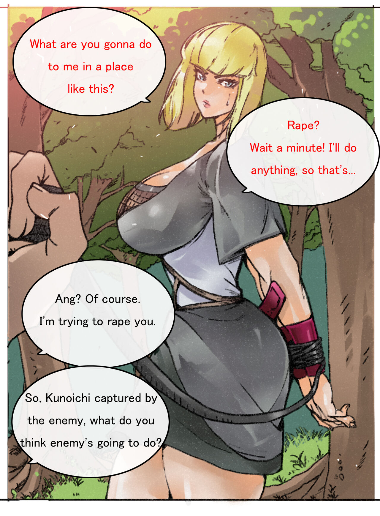 [Karyoten]Captain Samui Isn't Cool Anymore(Naruto) Page 3