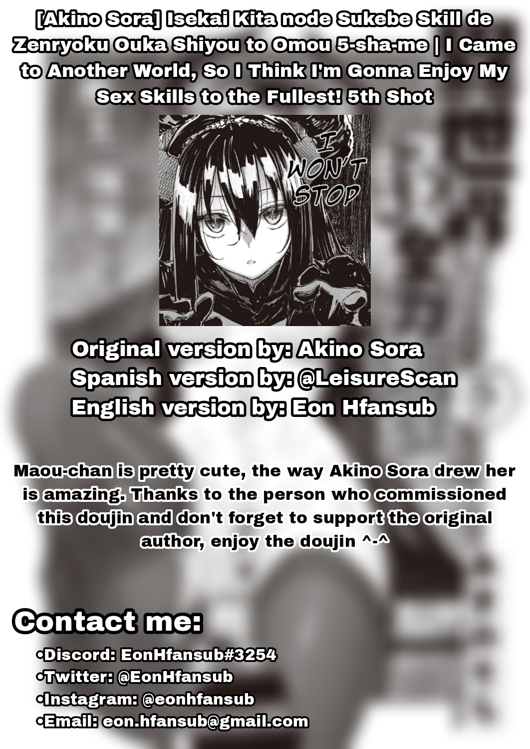 [Akino Sora]Isekai Kita node Sukebe Skill de Zenryoku Ouka Shiyou to Omou 5-sha-me | I Came to Another World, So I Think I'm Gonna Enjoy My Sex Skills to the Fullest! 5th Shot(COMIC ExE 34) [English] [Digital] Page 39