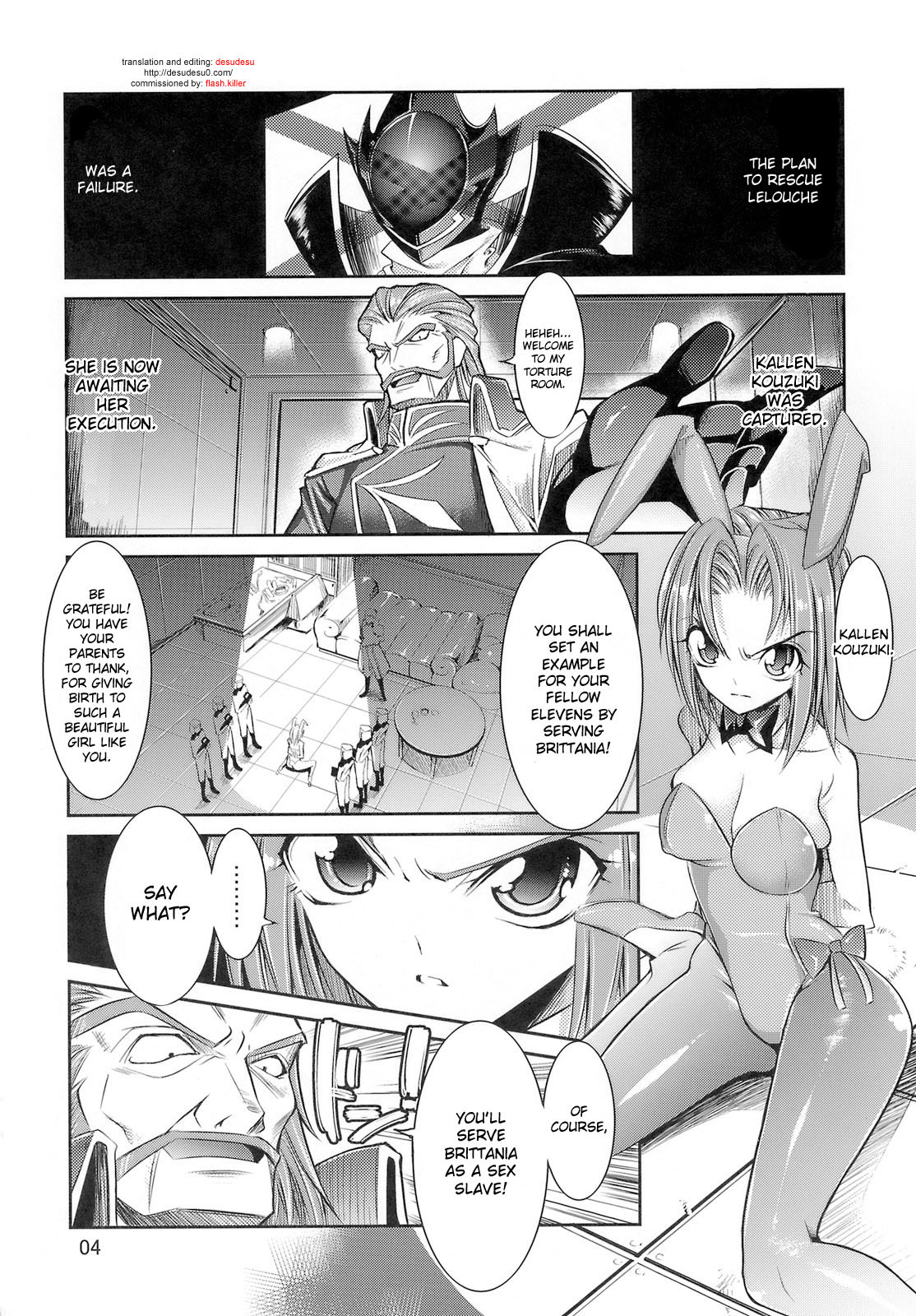 (C74) [Kaientai (Shuten Douji)]Eleven Usagi(Code Geass) [English] [desudesu] Page 3