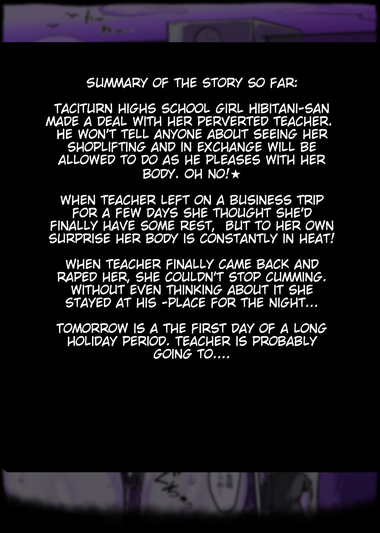 [Ranchi Kibun (Soborogo)]Mukiryoku Mukuchikei JK Hibiya-san - Ukkari Sensei no Kakitare ni Nacchaimashita. 2 | Apathetic Taciturn High School Girl Hibitani-san Accidentally Becomes Teachers Fuck Buddy - Part 2[English] Page 2