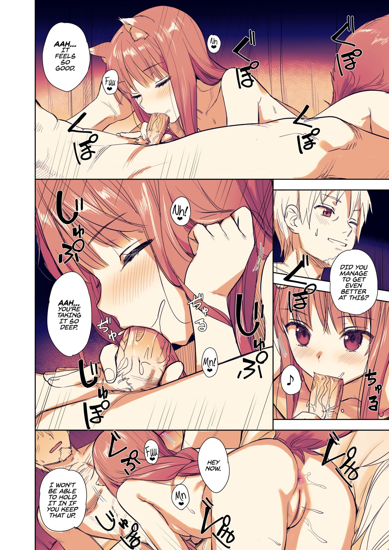 [Ajisaidenden (Kawakami Rokkaku, Takanashi Rei)]Wacchi to Shippori Kezukuroi Hon | Affectionate Grooming With Me(Spice and Wolf) [English] [Von] [Decensored] [Digital] Page 11