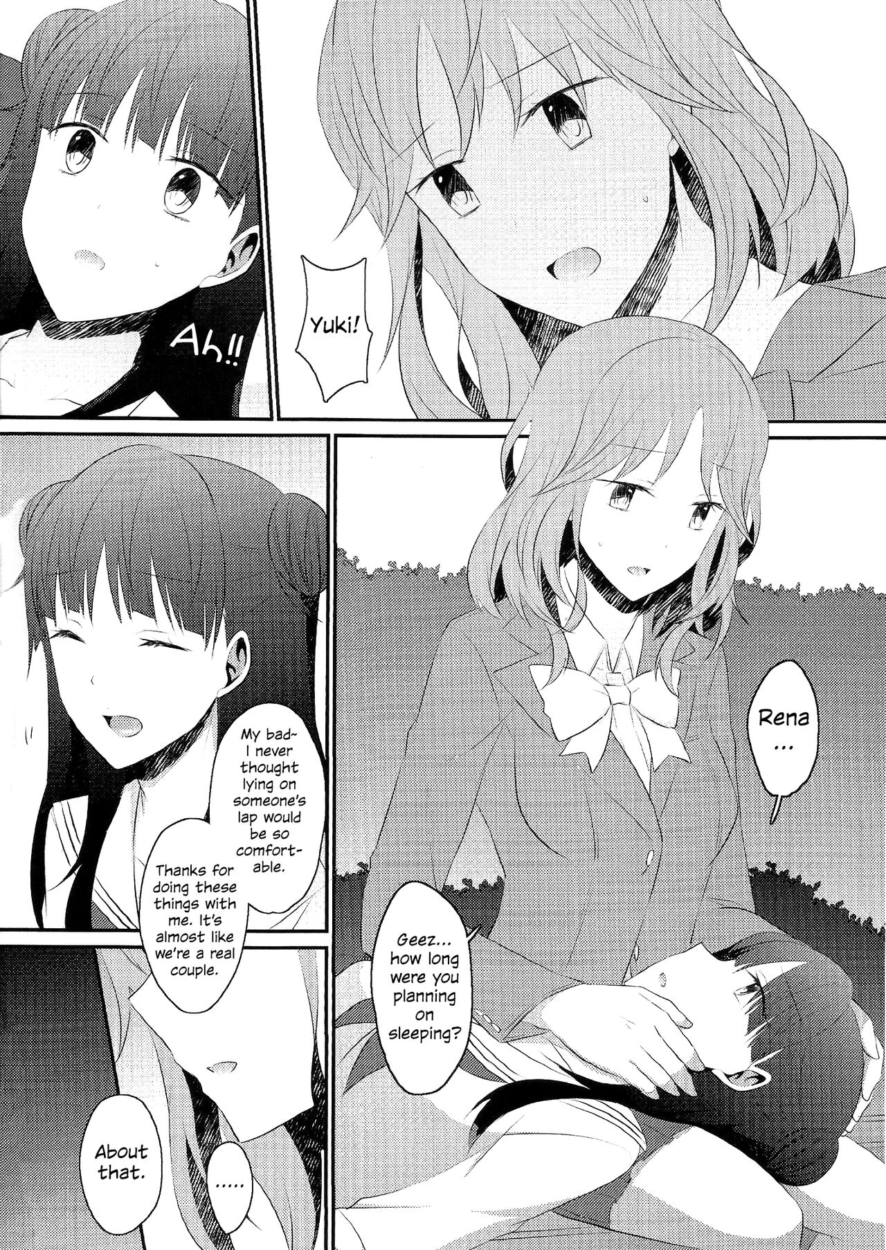 (C99) [434 Not Found (isya)]Shizuku de Negai o | A wish on a droplet(BLUE REFLECTION TIE) [English] [SGT] Page 4