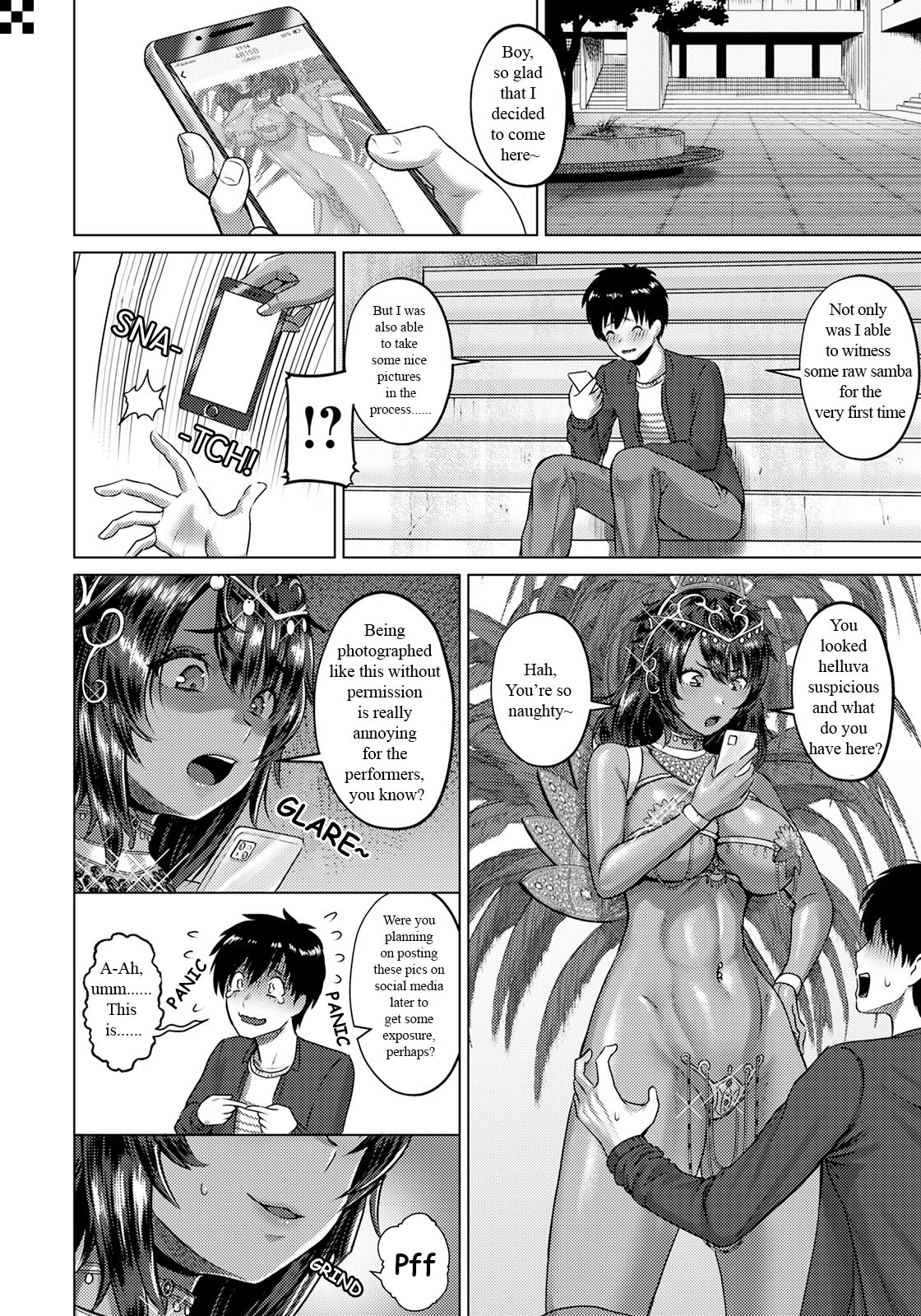 [Iketatsu Shizuru]Samba De Semen!(ANGEL Club 2022-08) [English] [Digital] Page 8