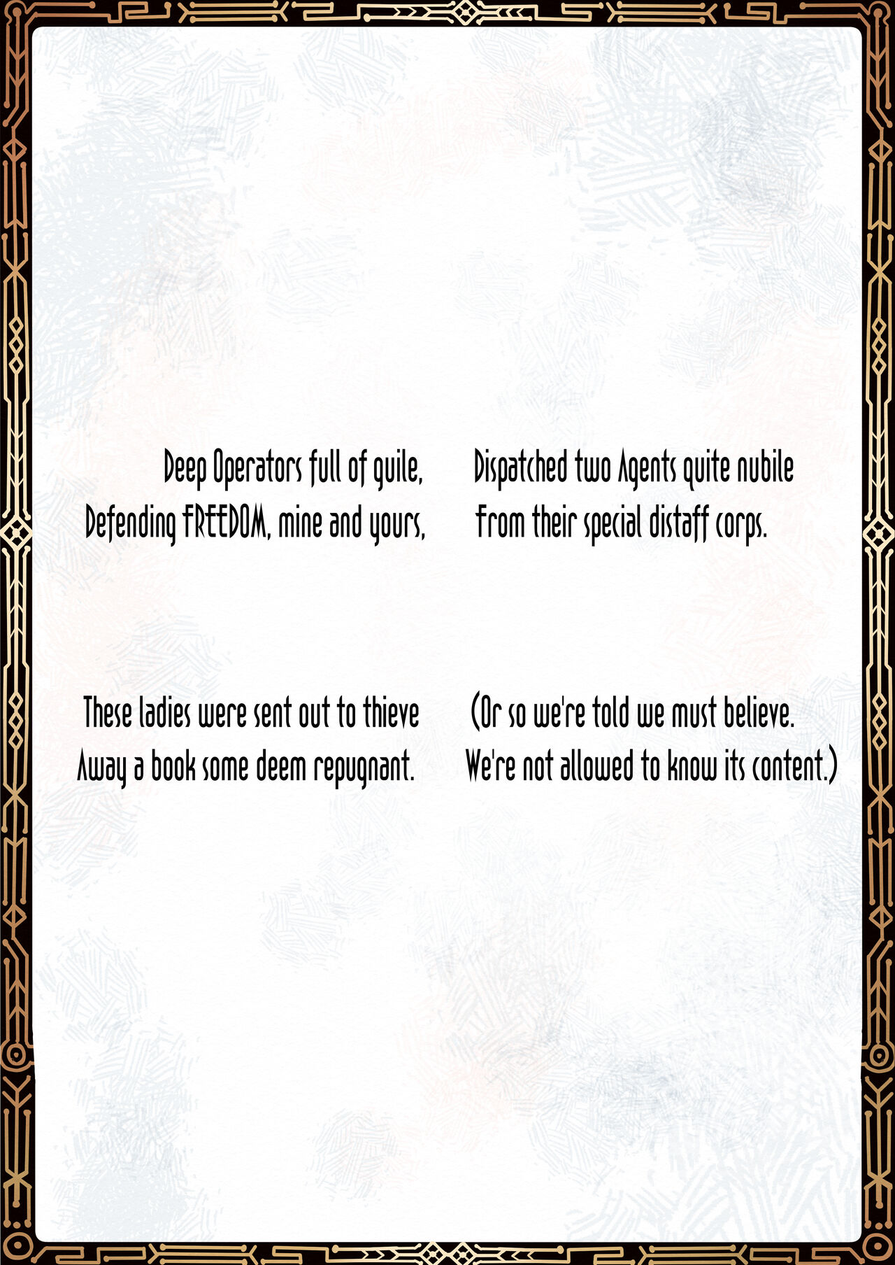 [Darkvasili]The Third Agent Page 1