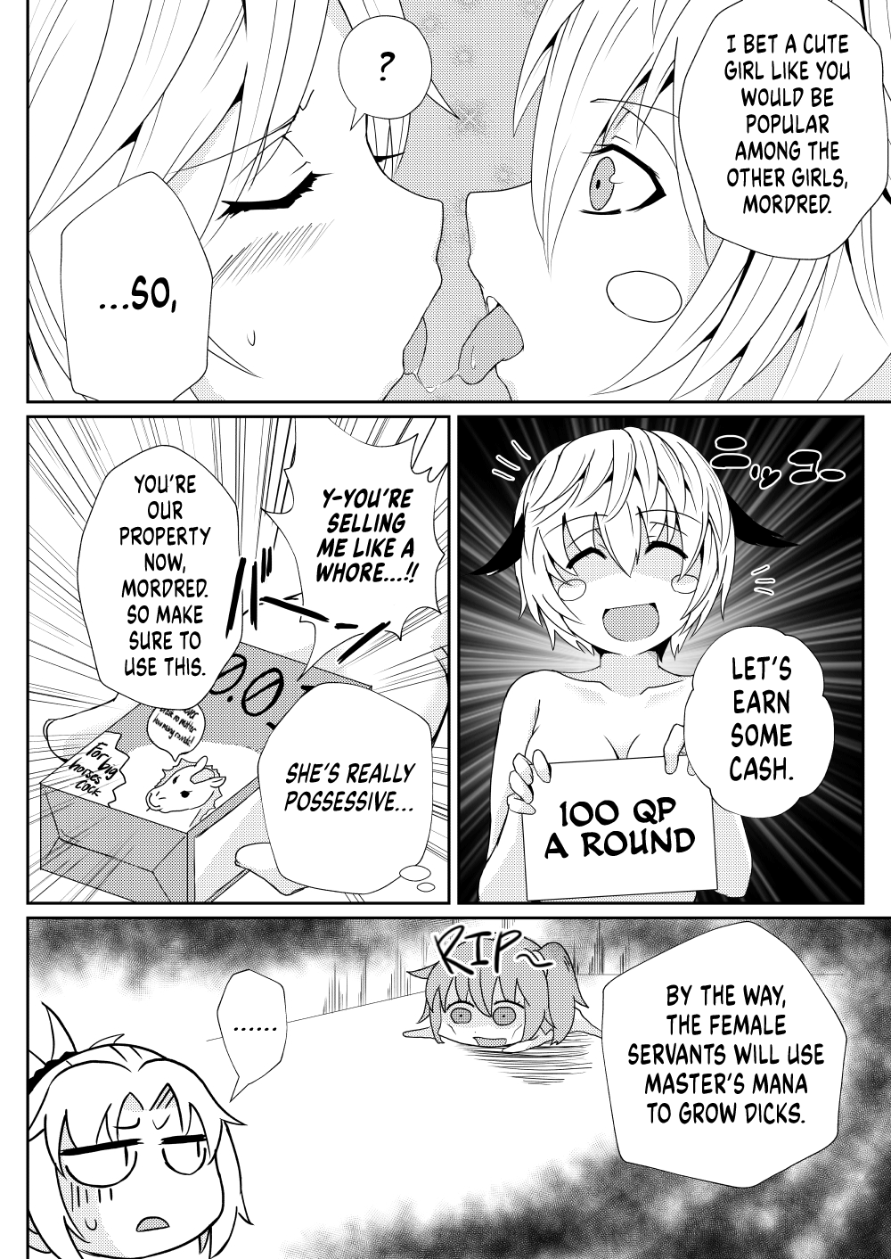 [Sigamitsuki Mizuhiki (Noshigami)]Mordred Kashimasu | I'm Lending my Sister(Mordred) (Fate/Grand Order) [English] [UncontrolSwitchOverflow] [Digital] Page 14
