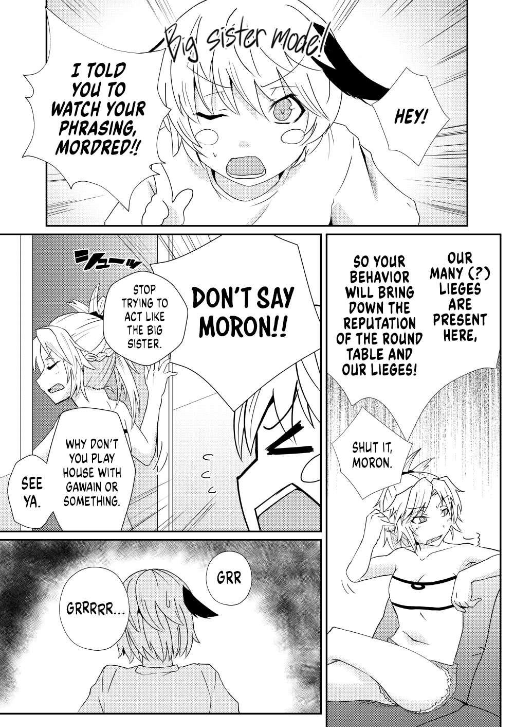 [Sigamitsuki Mizuhiki (Noshigami)]Mordred Kashimasu | I'm Lending my Sister(Mordred) (Fate/Grand Order) [English] [UncontrolSwitchOverflow] [Digital] Page 3