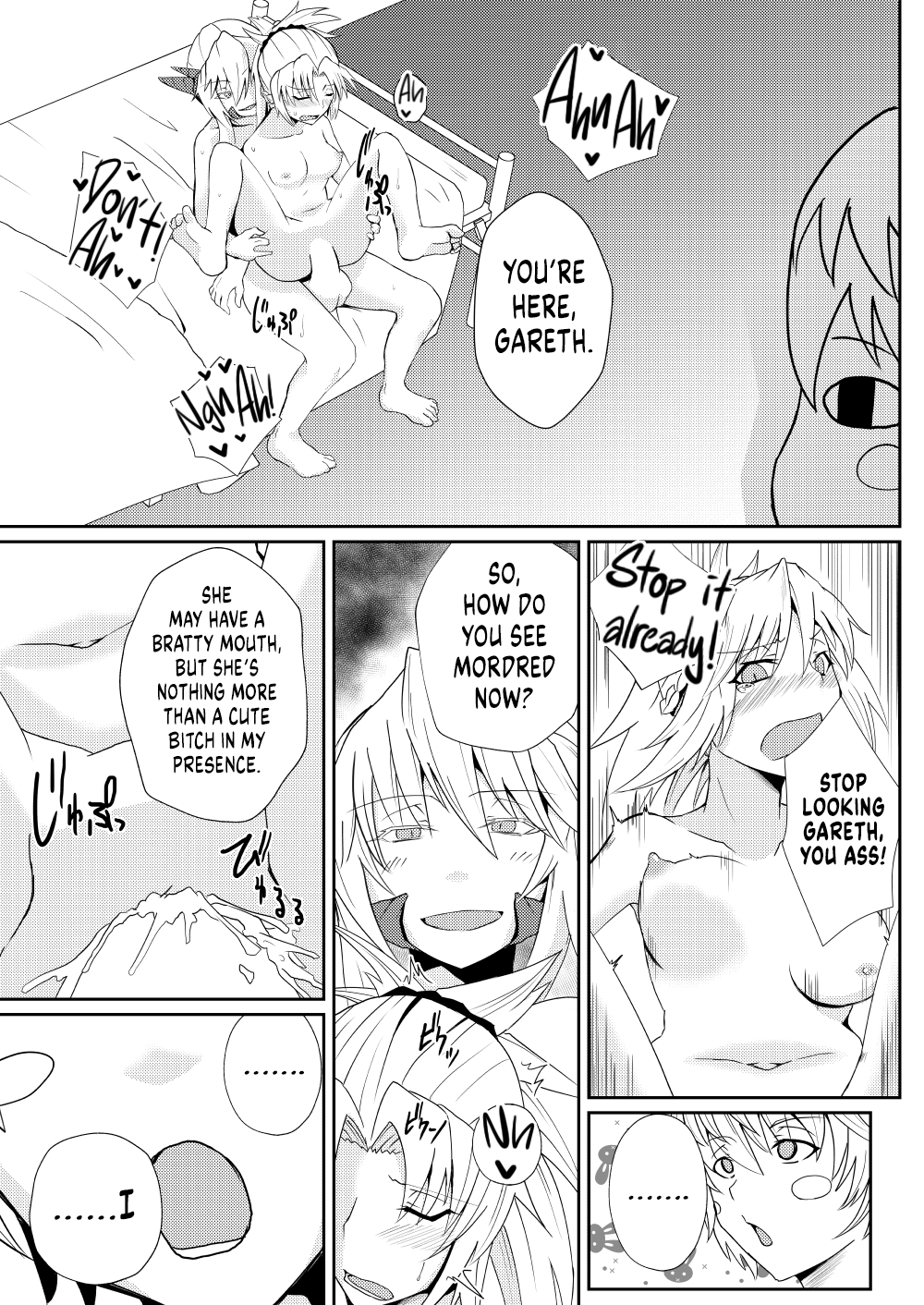 [Sigamitsuki Mizuhiki (Noshigami)]Mordred Kashimasu | I'm Lending my Sister(Mordred) (Fate/Grand Order) [English] [UncontrolSwitchOverflow] [Digital] Page 7