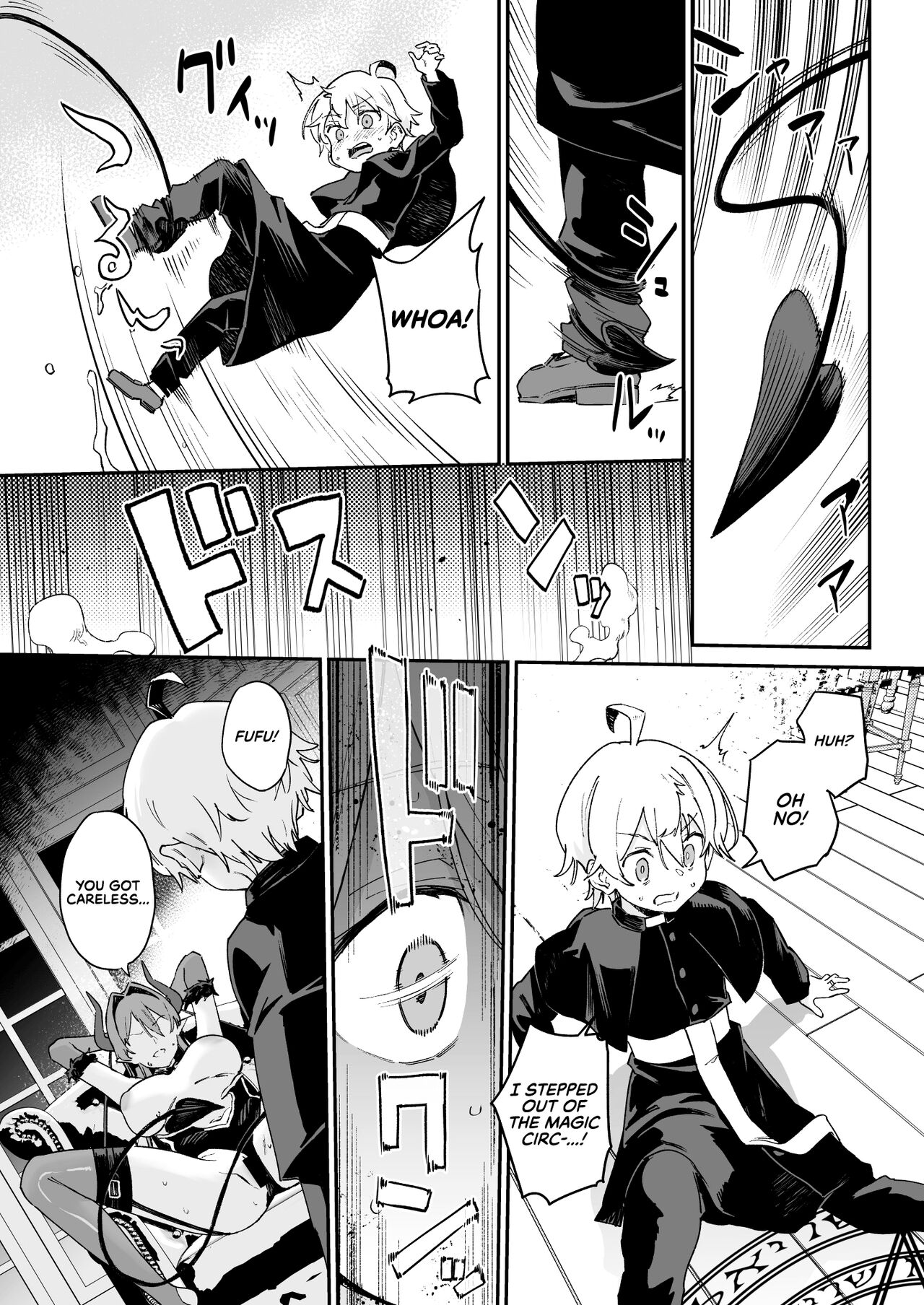 [Soda Batake (Muteki Soda)]Inma Onee-san ni wa Ecchi na Oshioki de Tatakaun da yo! | I'll Fight the Lewd Succubus Lady With Sexual Punishments![English] [Red Lantern] [Digital] Page 19