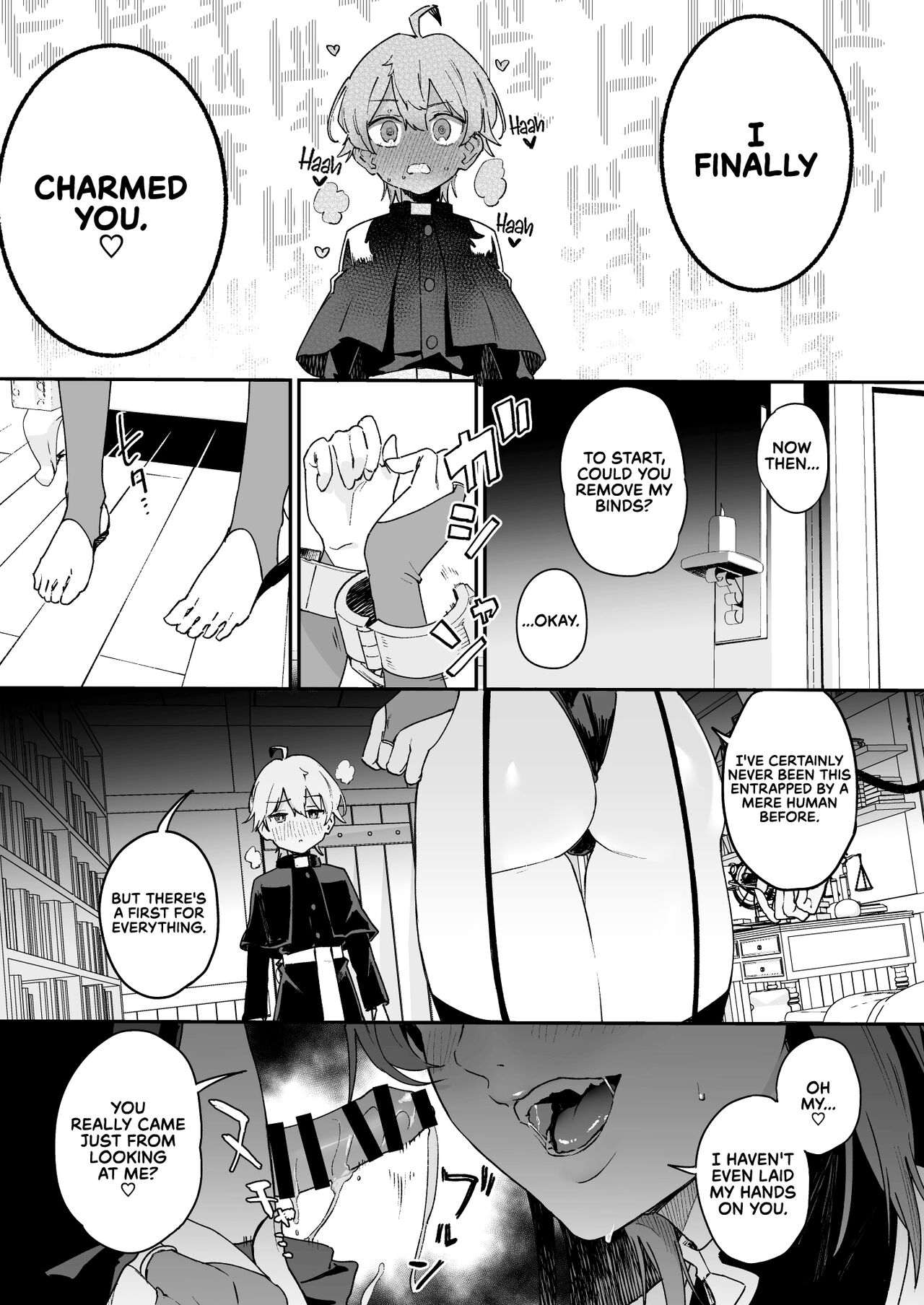 [Soda Batake (Muteki Soda)]Inma Onee-san ni wa Ecchi na Oshioki de Tatakaun da yo! | I'll Fight the Lewd Succubus Lady With Sexual Punishments![English] [Red Lantern] [Digital] Page 20