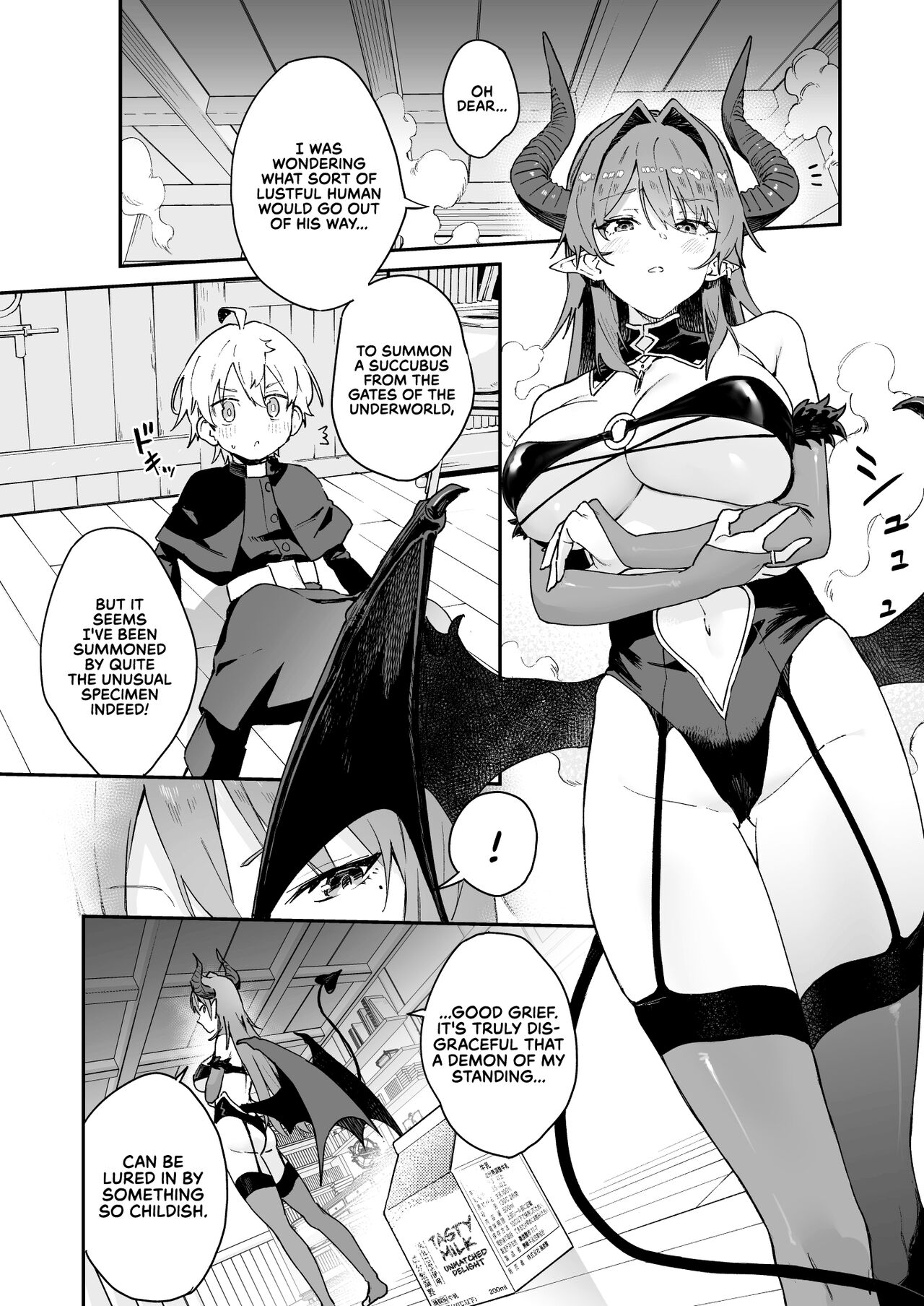 [Soda Batake (Muteki Soda)]Inma Onee-san ni wa Ecchi na Oshioki de Tatakaun da yo! | I'll Fight the Lewd Succubus Lady With Sexual Punishments![English] [Red Lantern] [Digital] Page 5