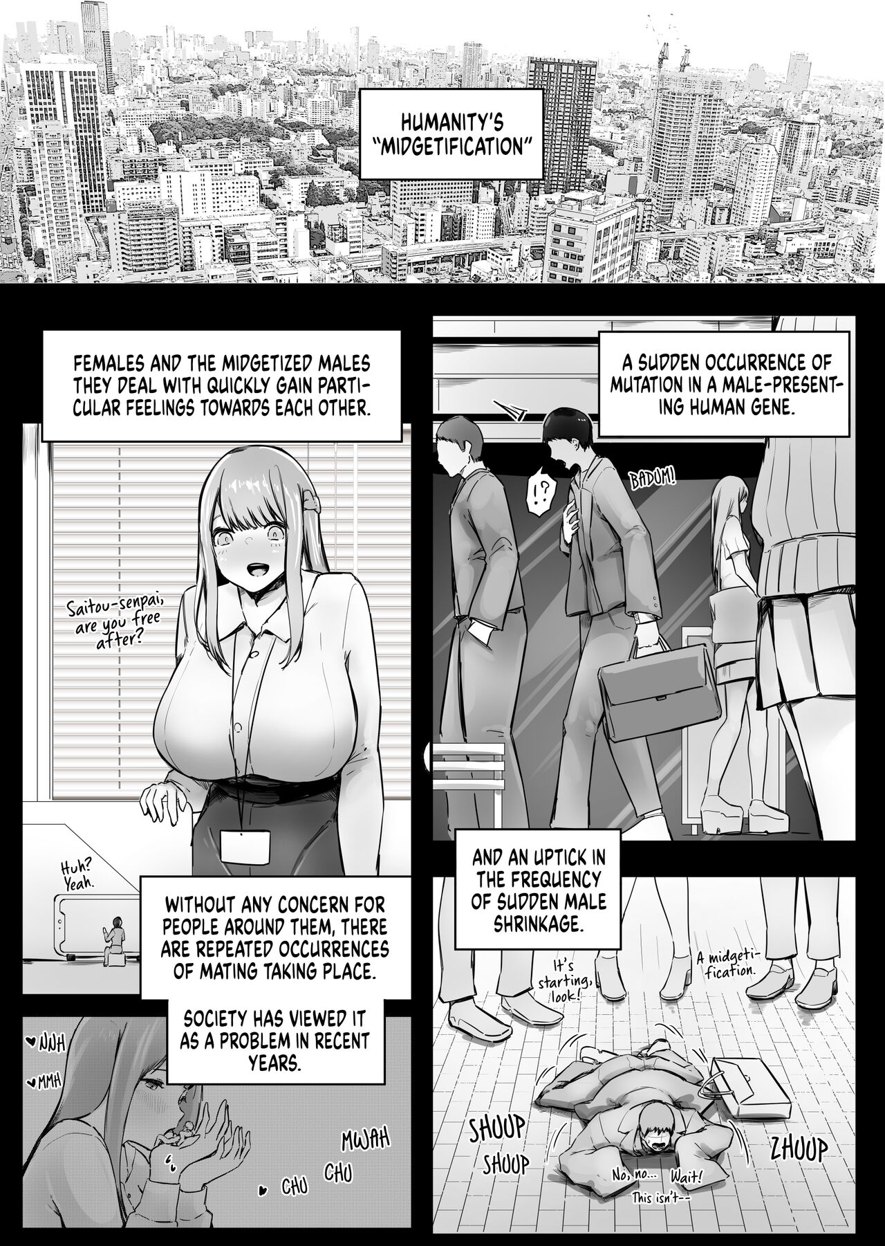 [Marushamo]Horny Midget!(Changing Room Edition) [English] Page 3
