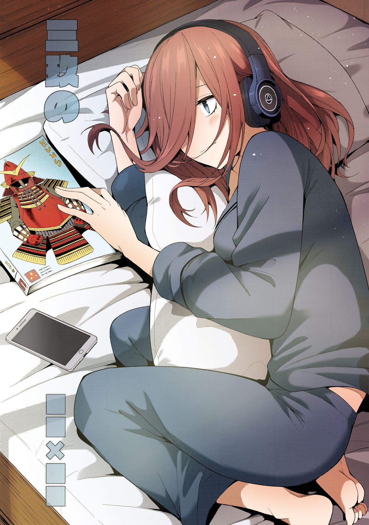 (C97) [Bad Mushrooms (Chicke III, 4why)]Miku no Mousou x Mousou | Miku's Delusion x Delusion(Gotoubun no Hanayome) [English] [SPDSD] [Black Grimoires] [Colorized] [Decensored] Page 1