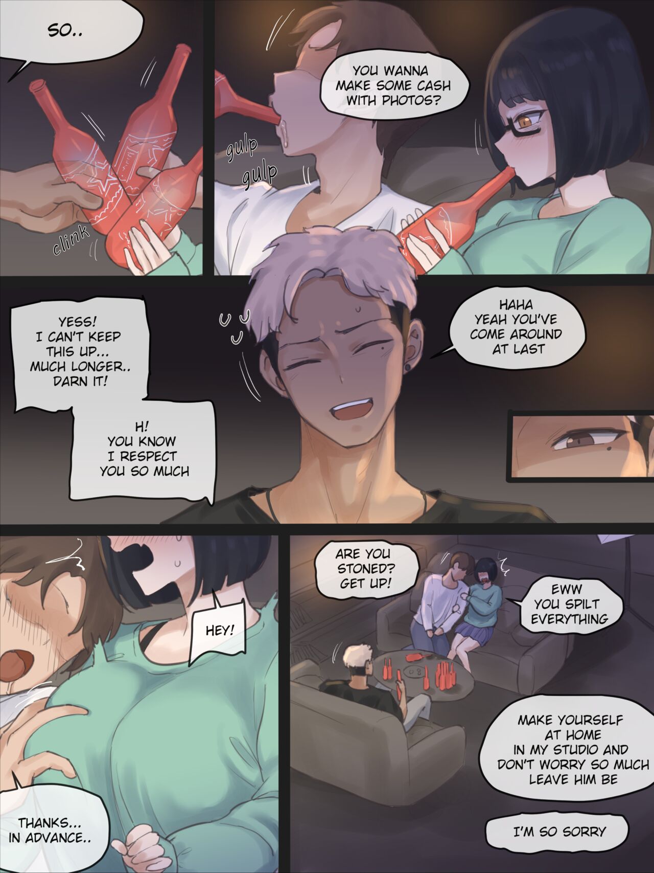[laliberte]Shutter B&W(Blue Archive) [English] [Decensored] Page 10