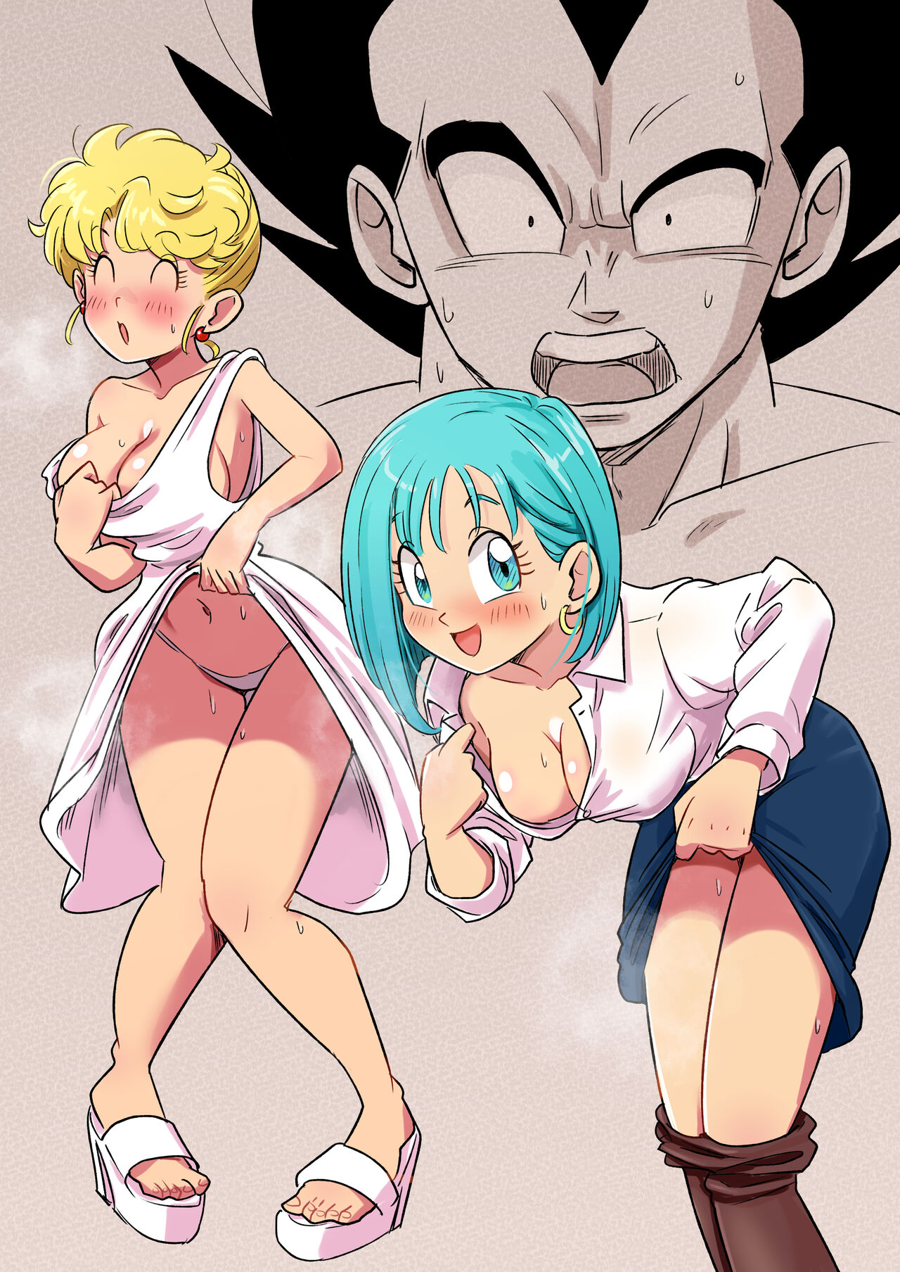 [Pink Mousse]MILF and aphrodisiacs(Dragon Ball Z) Page 1