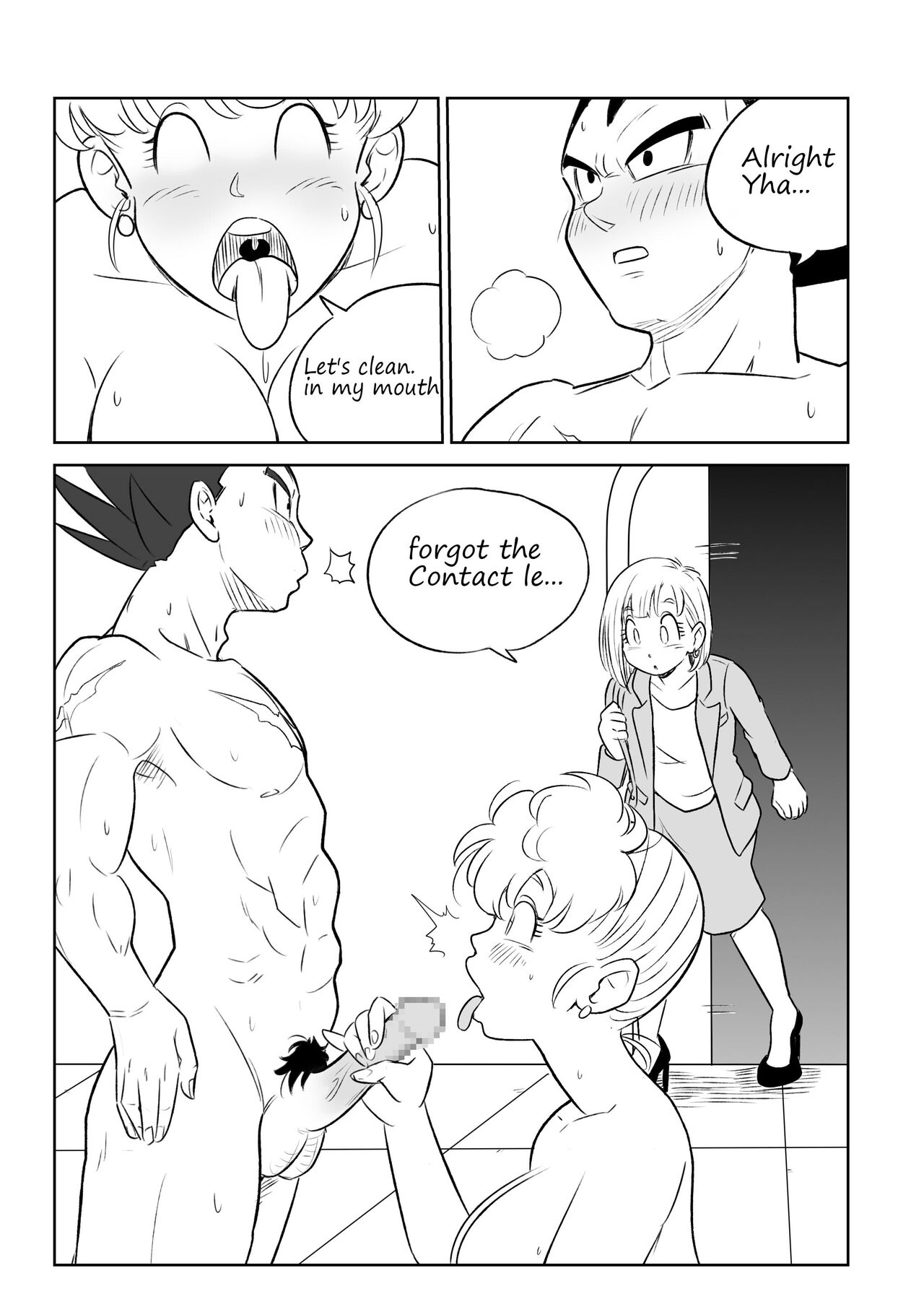 [Pink Mousse]MILF and aphrodisiacs(Dragon Ball Z) Page 13