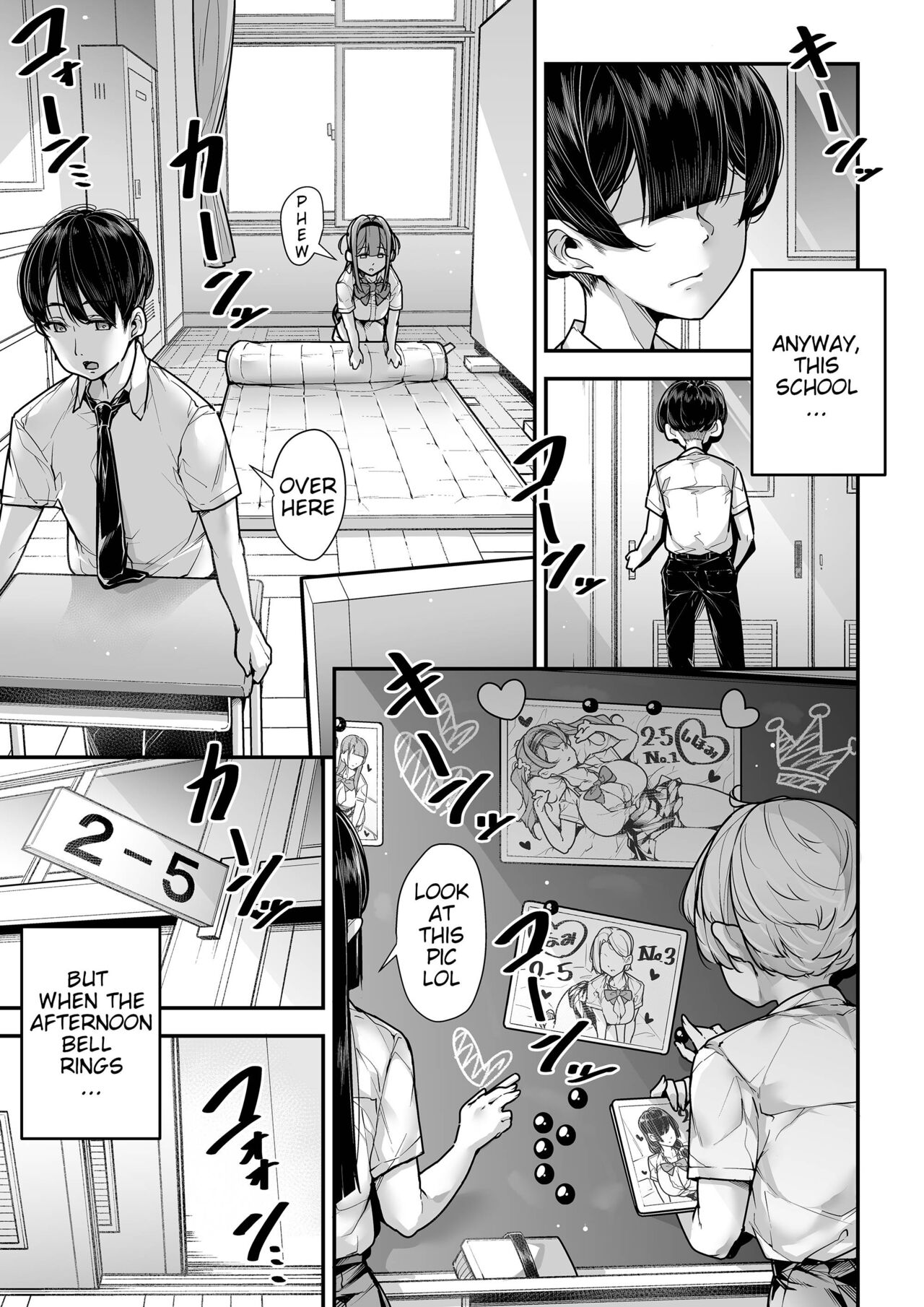 [Misaki (Gennsui)]Kokugo Sansuu Rika fuuzoku 2 Jigenme(Ouch Translations) [English] Page 4