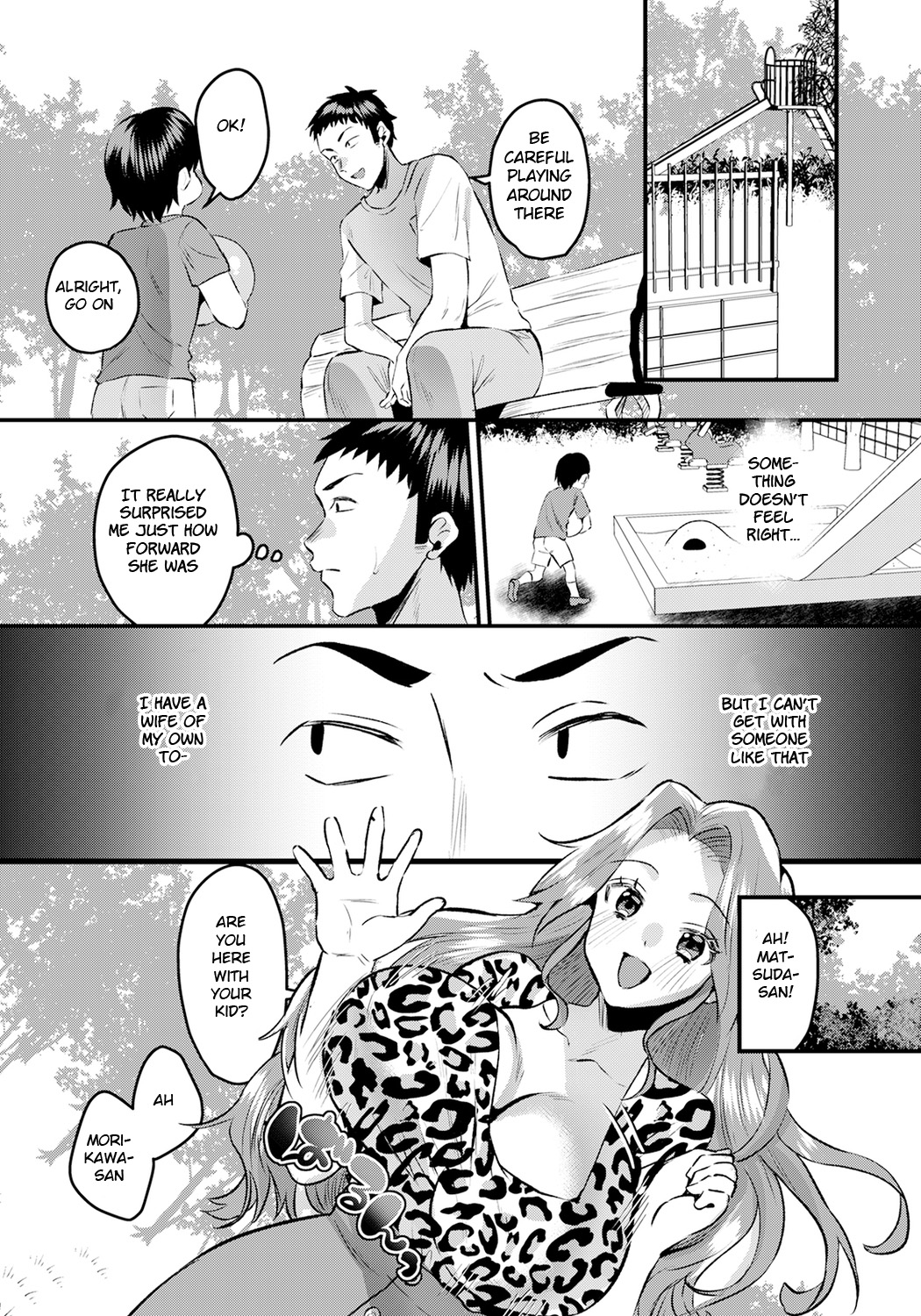 [Miginohito Mitsuru]Mama Tomo no Amai Yuwaku(ANGEL Club 2022-10) [English] [BSN] [Digital] Page 4