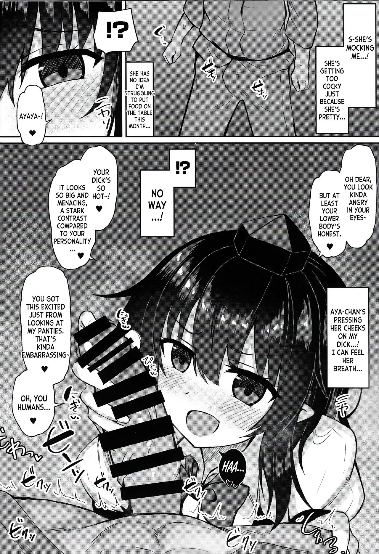 (C101) [tomikadou (tksand)]Tengu ga Ie ni Isuwatteru Ken(Touhou Project) [English] [desudesu] Page 5