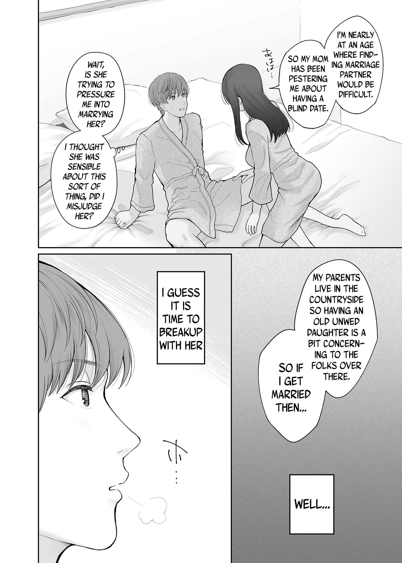 [E☆Roman Koubou (Edogawa Roman)]Hoka no Otoko to Kekkon Shitara Anata no Kodane Kureru?[English] [Uncensored] [Digital] Page 34