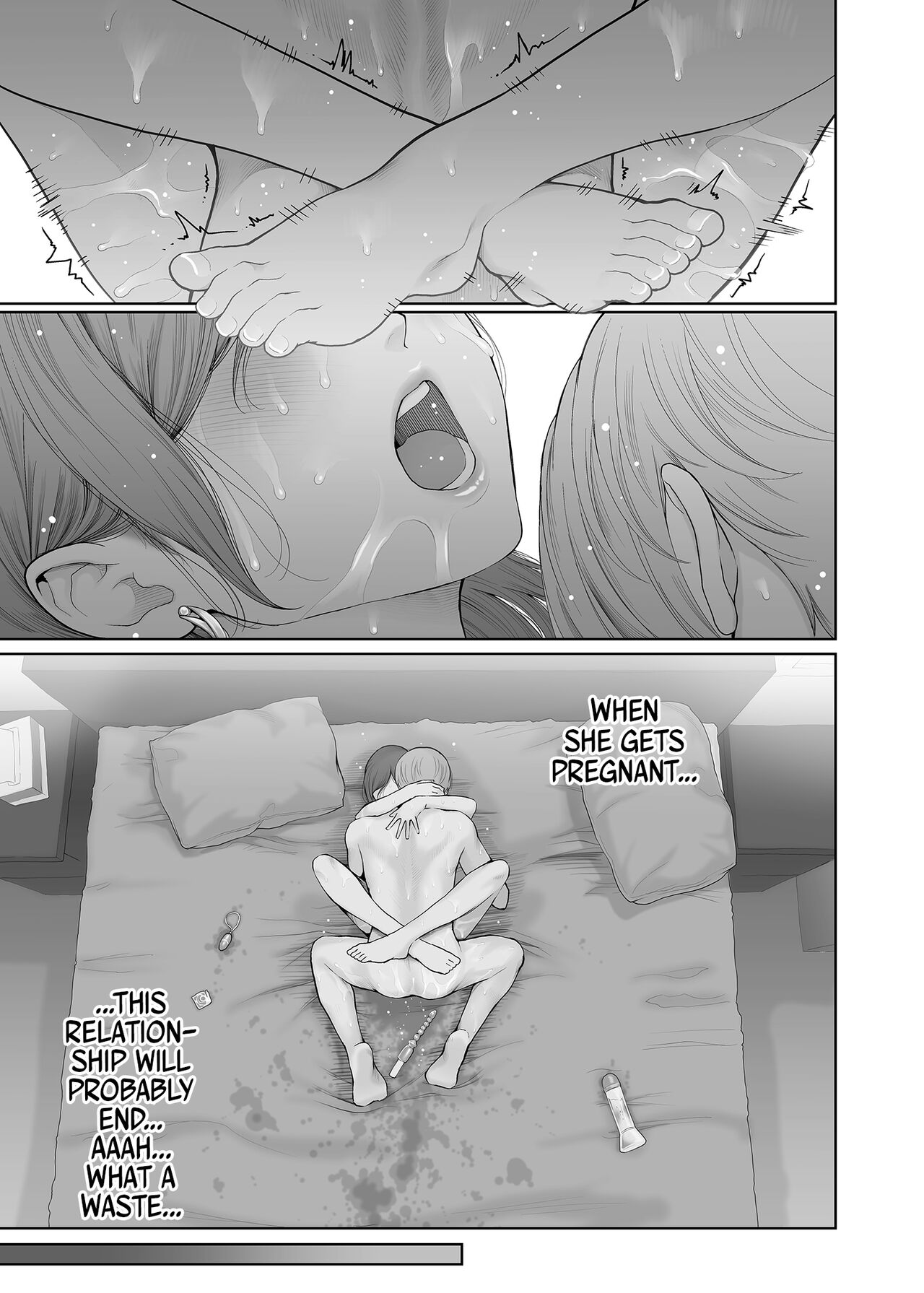 [E☆Roman Koubou (Edogawa Roman)]Hoka no Otoko to Kekkon Shitara Anata no Kodane Kureru?[English] [Uncensored] [Digital] Page 75