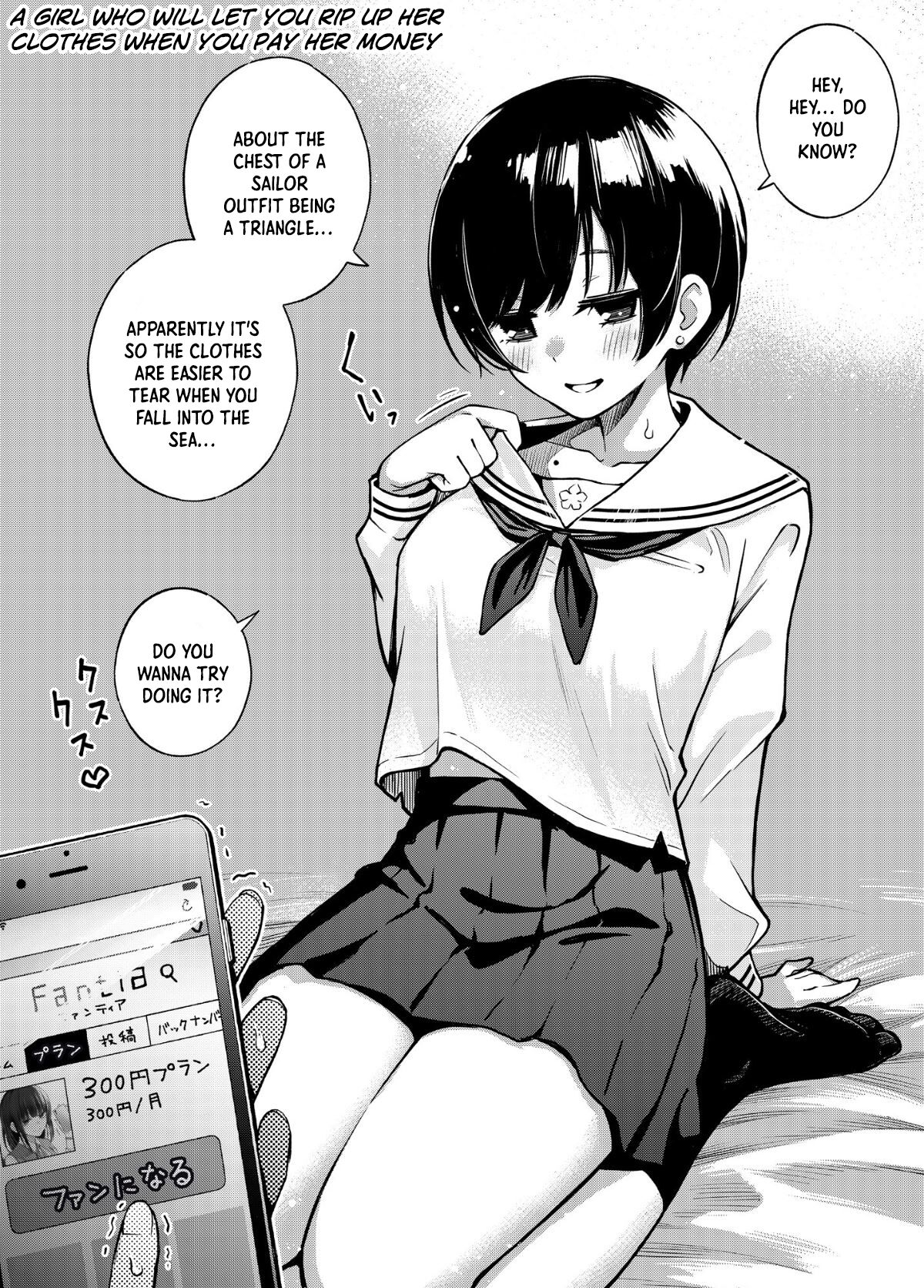 [Doji Ro Books (Doji Ro)]#Yuuryou Shoujo [Kougaku Shien Ban] ~Okane o Harau to ○○ Shite Kureru Onnanoko~ | #Paid Girls [Big Money Edition] ~Girls Who Will Have Sex With You When You Pay Them~[English] [ChudTL] Page 14