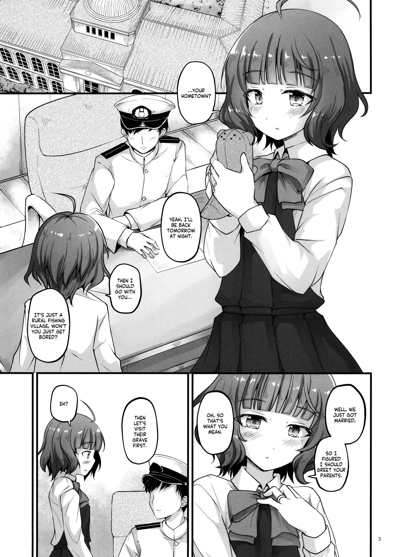 (C96) [Pixel Cot. (Habara Meguru)]Sweet Horizon(Kantai Collection -KanColle-) [English] [GenericWeeb] Page 2