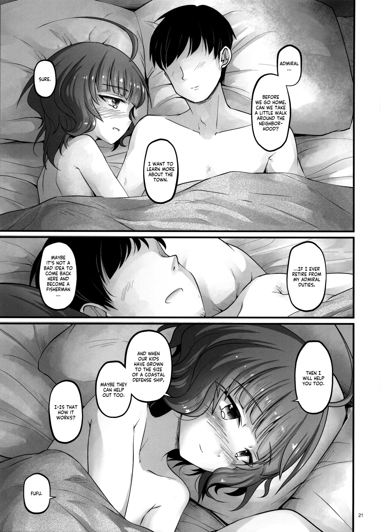 (C96) [Pixel Cot. (Habara Meguru)]Sweet Horizon(Kantai Collection -KanColle-) [English] [GenericWeeb] Page 20