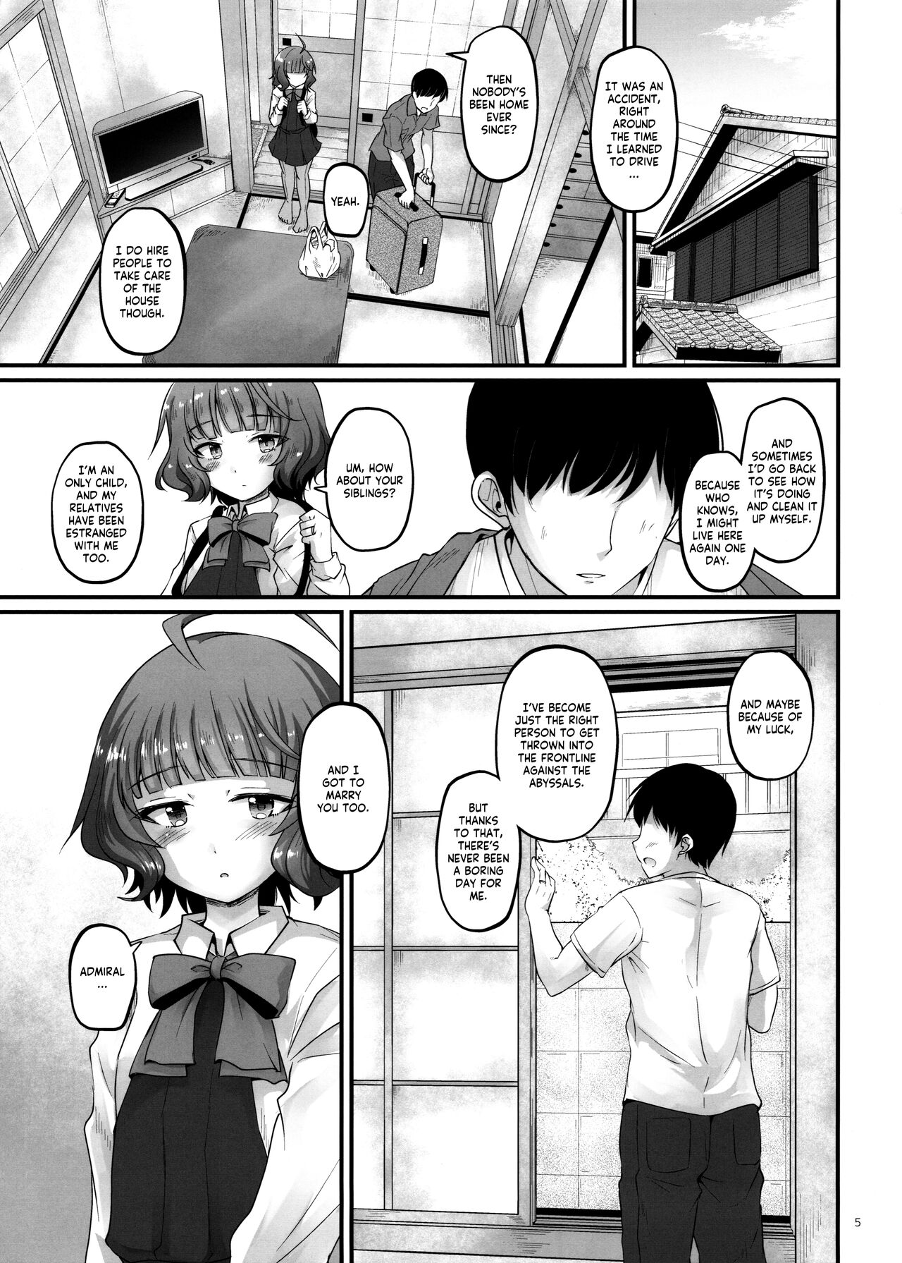 (C96) [Pixel Cot. (Habara Meguru)]Sweet Horizon(Kantai Collection -KanColle-) [English] [GenericWeeb] Page 4