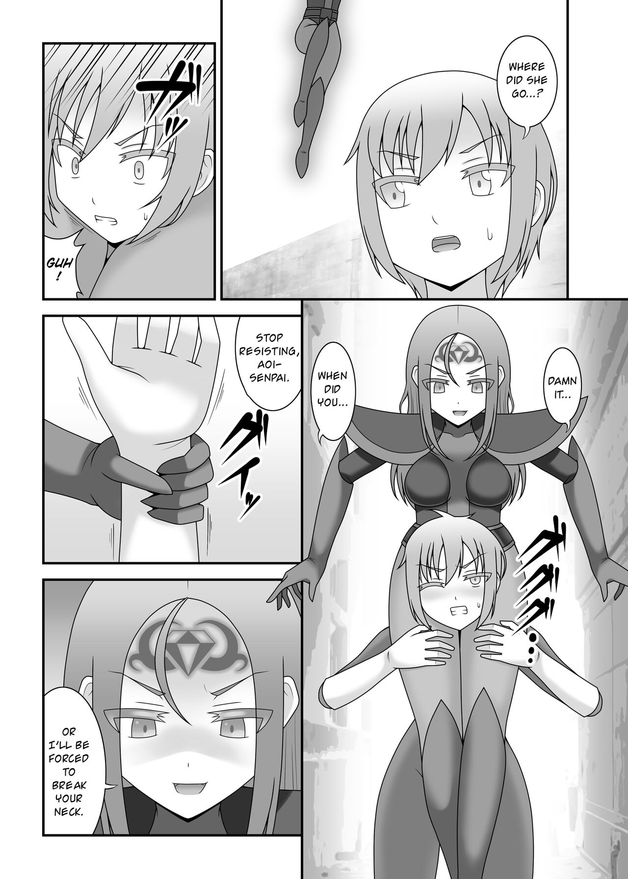 [STUDIO HP+ (IceLee)]Teisou Sentai Virginal Colors Ch.3 | Chastity Sentai Chaste Colors Ch. 3[English] Page 11