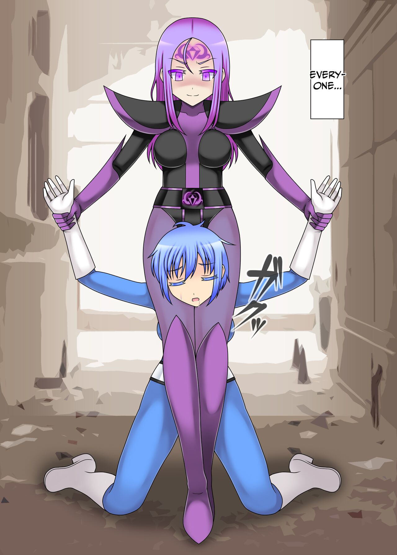 [STUDIO HP+ (IceLee)]Teisou Sentai Virginal Colors Ch.3 | Chastity Sentai Chaste Colors Ch. 3[English] Page 13