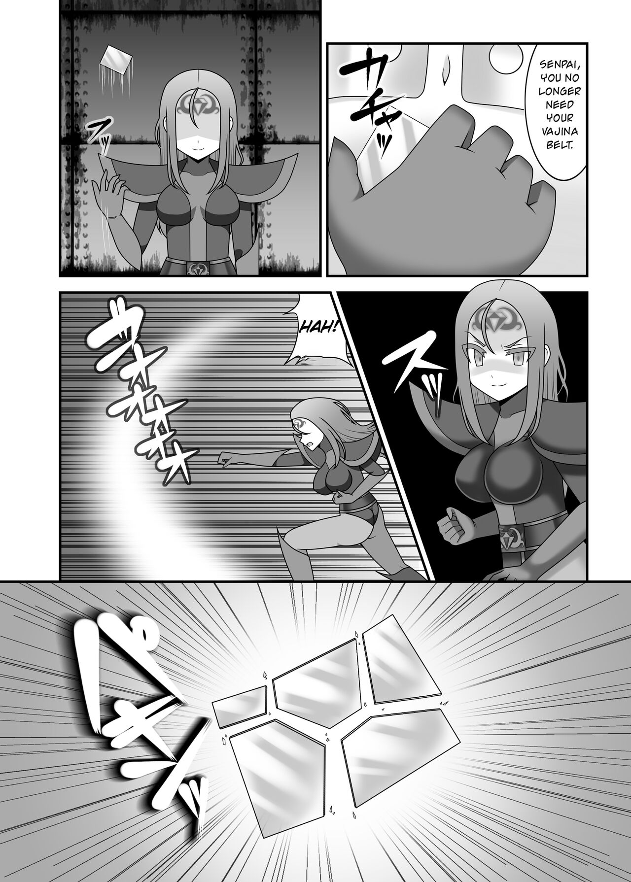[STUDIO HP+ (IceLee)]Teisou Sentai Virginal Colors Ch.3 | Chastity Sentai Chaste Colors Ch. 3[English] Page 20