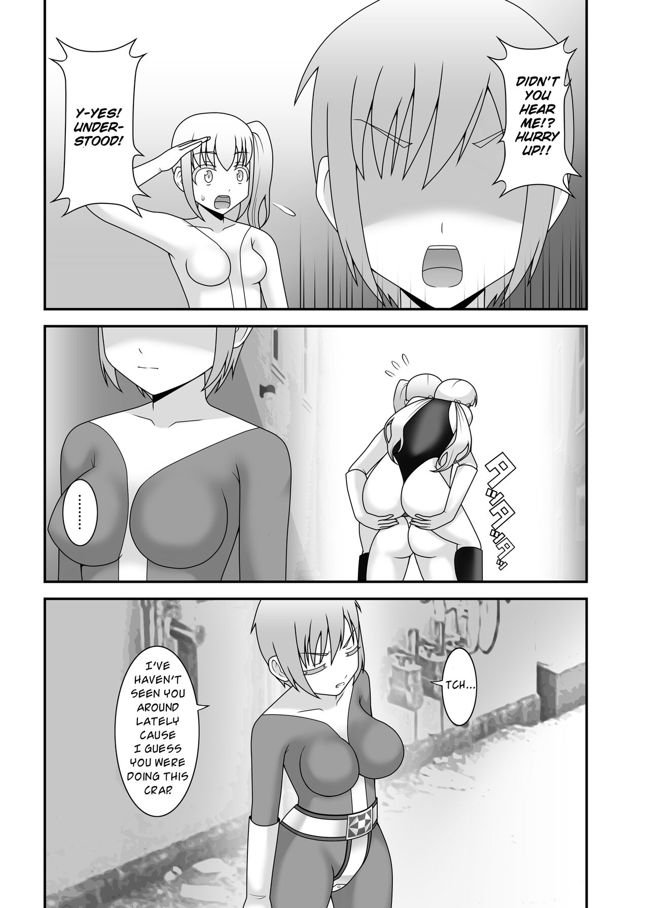 [STUDIO HP+ (IceLee)]Teisou Sentai Virginal Colors Ch.3 | Chastity Sentai Chaste Colors Ch. 3[English] Page 7