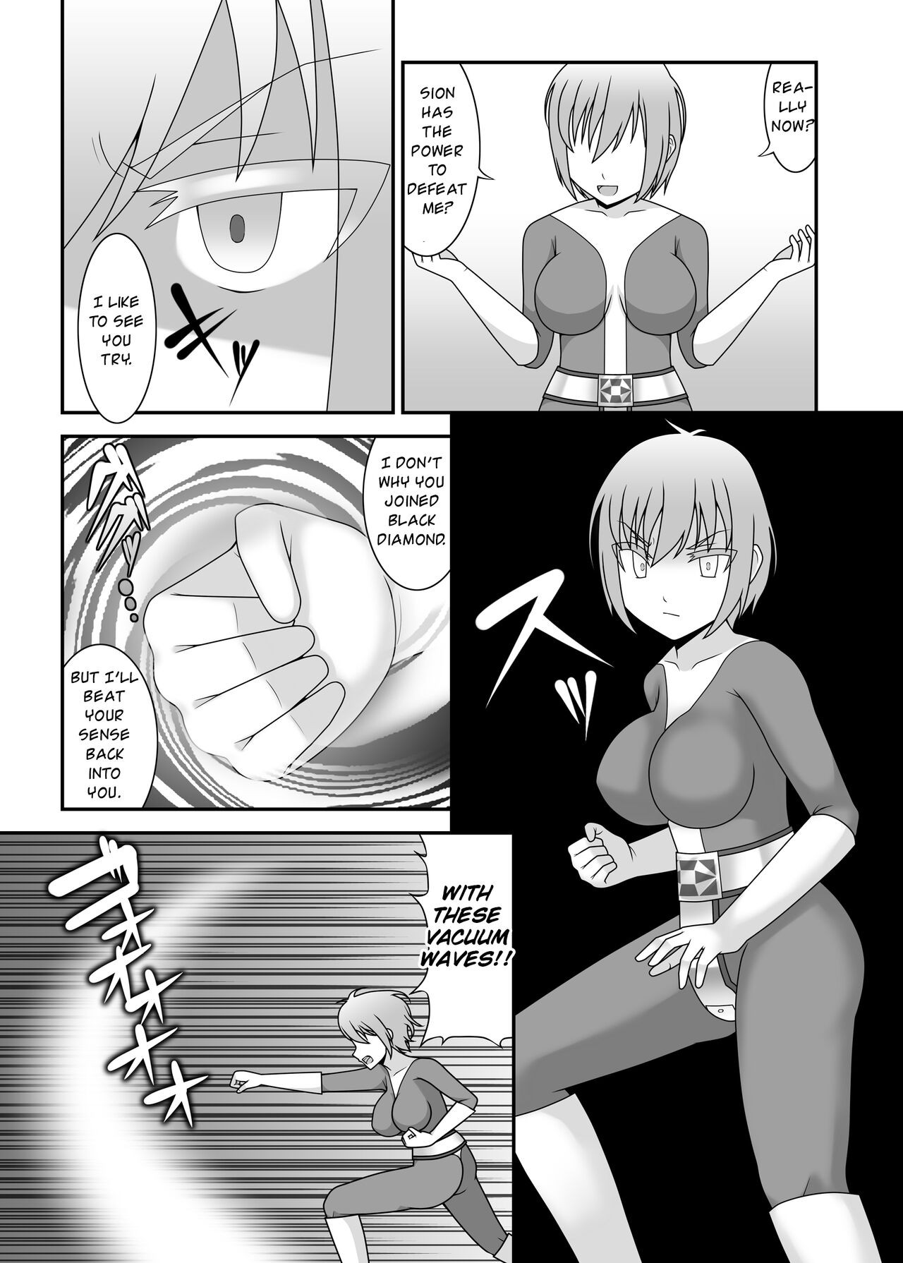 [STUDIO HP+ (IceLee)]Teisou Sentai Virginal Colors Ch.3 | Chastity Sentai Chaste Colors Ch. 3[English] Page 9