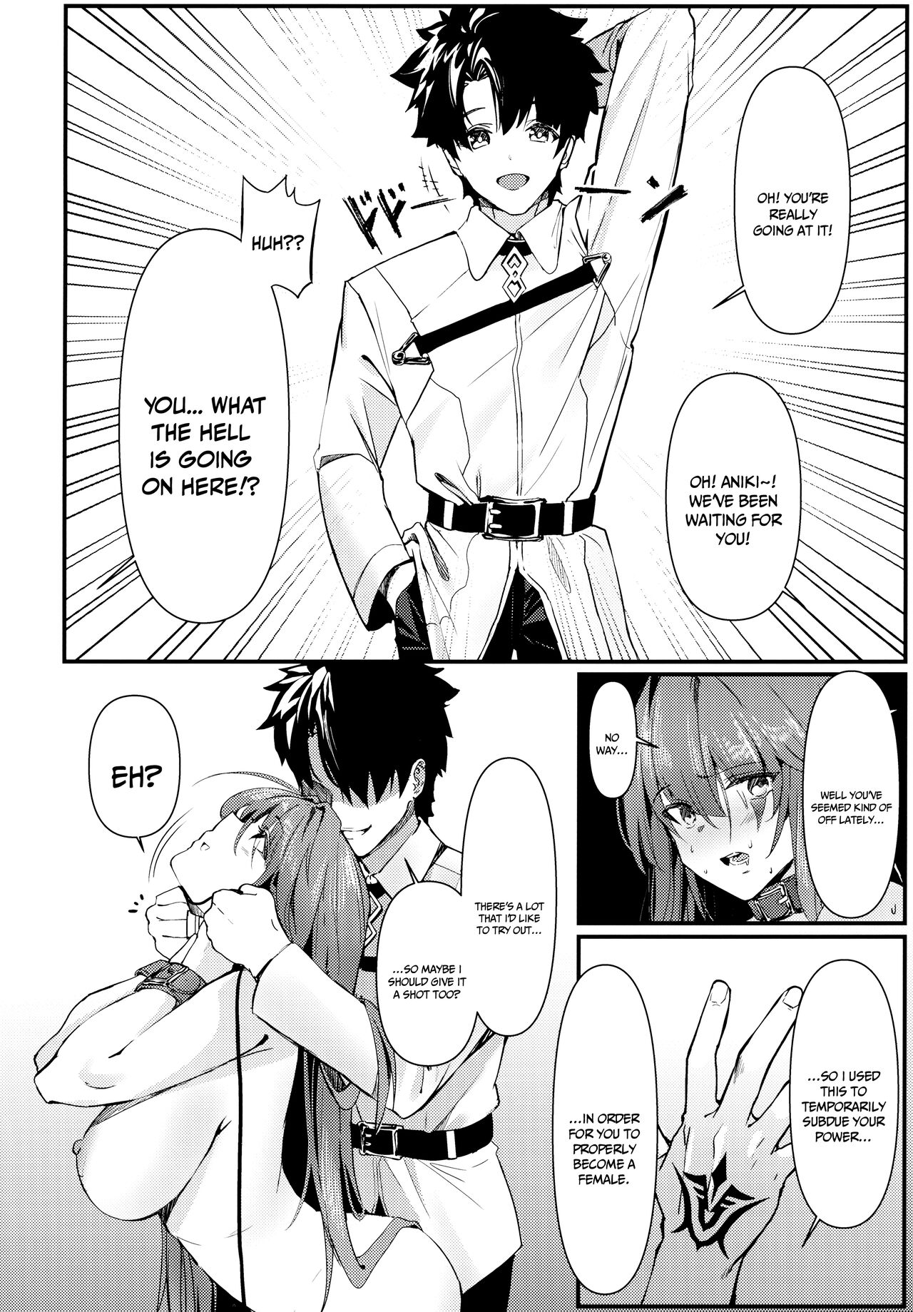 (C100) [DAMDA (DAMDA)]Shishou ha Yararete Uresii | Master is Happy to Get Fucked(Fate/Grand Order) [English] {Doujins.com} Page 17