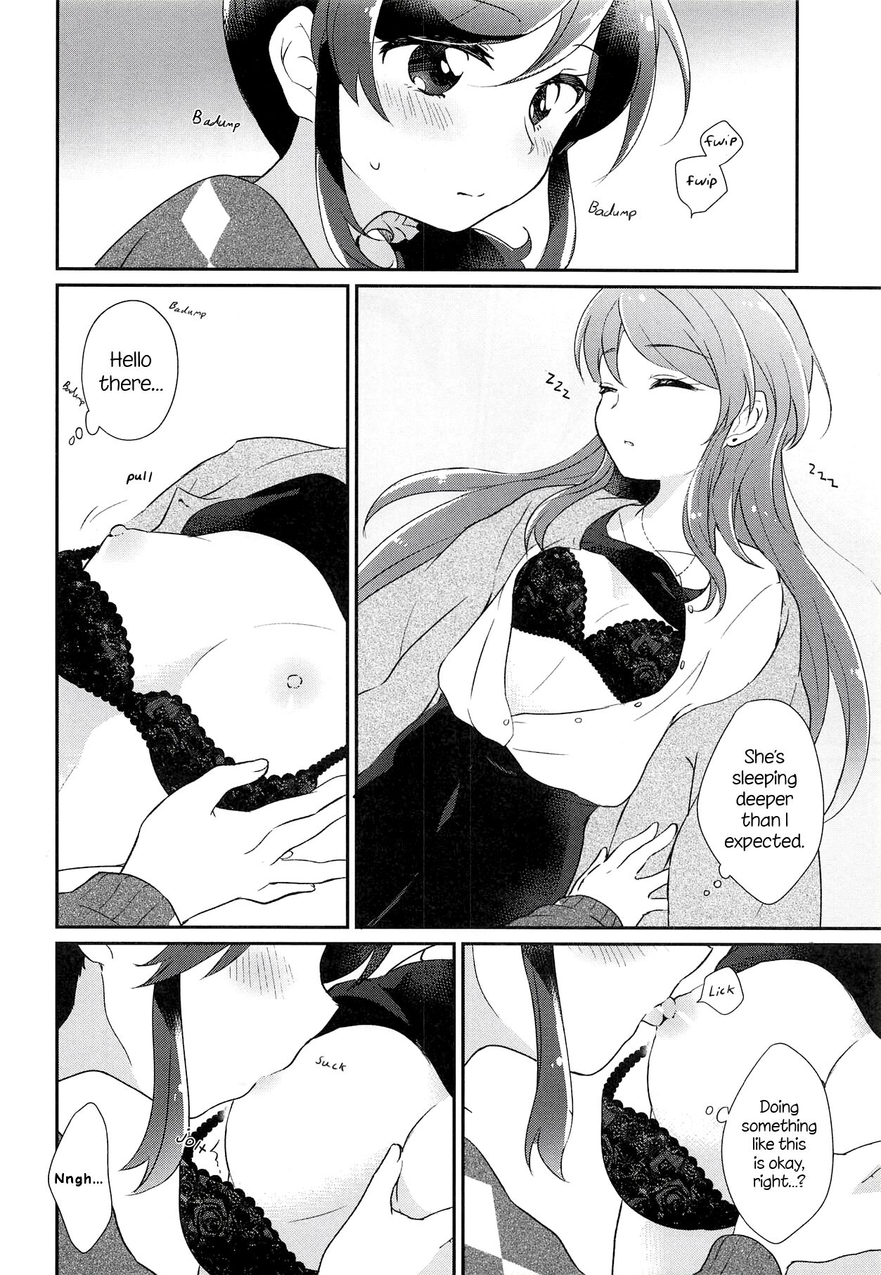 [hachi (Nae)]Gozen 0-ji no Kimi wa Tokubetsu ni Kawaii | You Look Especially Cute at Midnight(Aikatsu!) [2019-03-14] [English] Page 17
