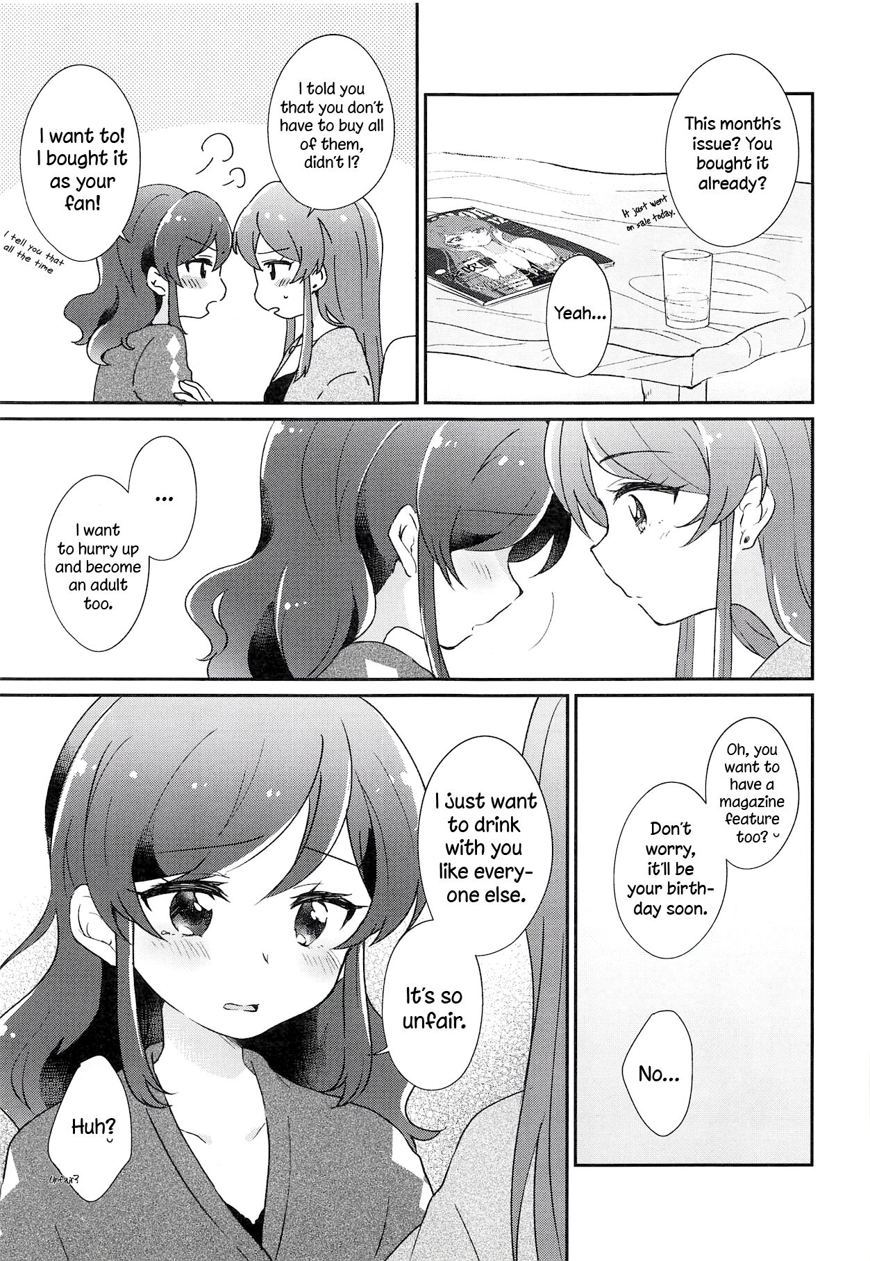 [hachi (Nae)]Gozen 0-ji no Kimi wa Tokubetsu ni Kawaii | You Look Especially Cute at Midnight(Aikatsu!) [2019-03-14] [English] Page 32