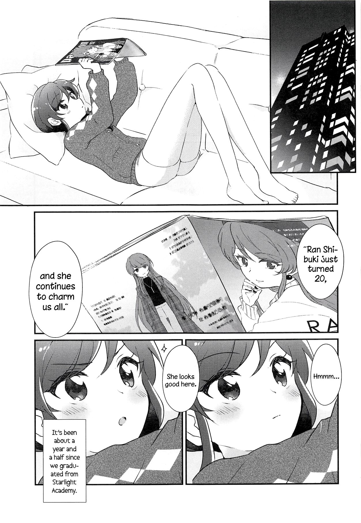 [hachi (Nae)]Gozen 0-ji no Kimi wa Tokubetsu ni Kawaii | You Look Especially Cute at Midnight(Aikatsu!) [2019-03-14] [English] Page 4