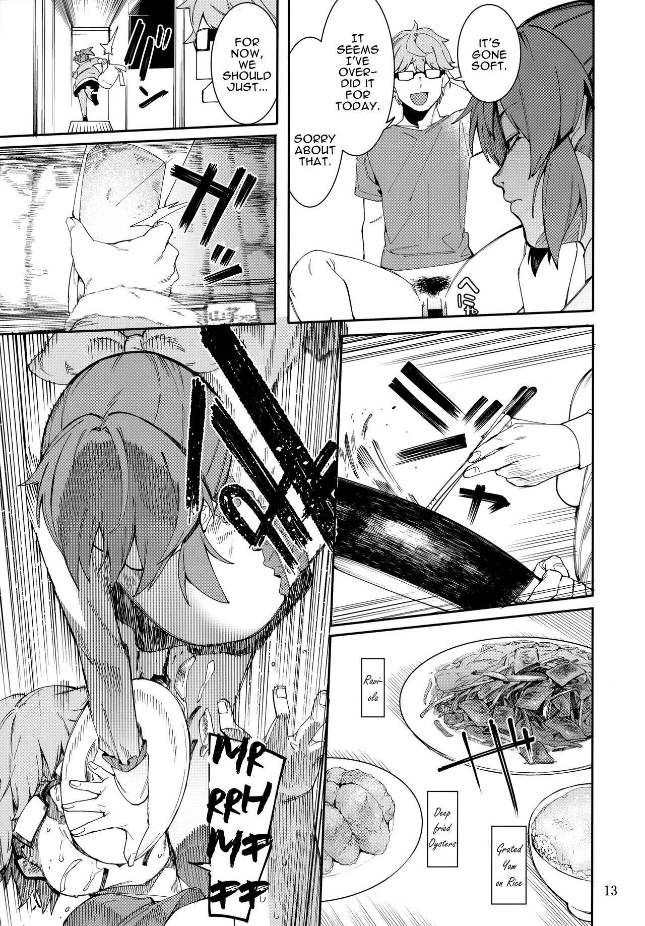 (C99) [DogStyle (Menea the Dog)]Tabegoro Bunny 2(THE IDOLM@STER CINDERELLA GIRLS) [English] [Haj3] Page 12