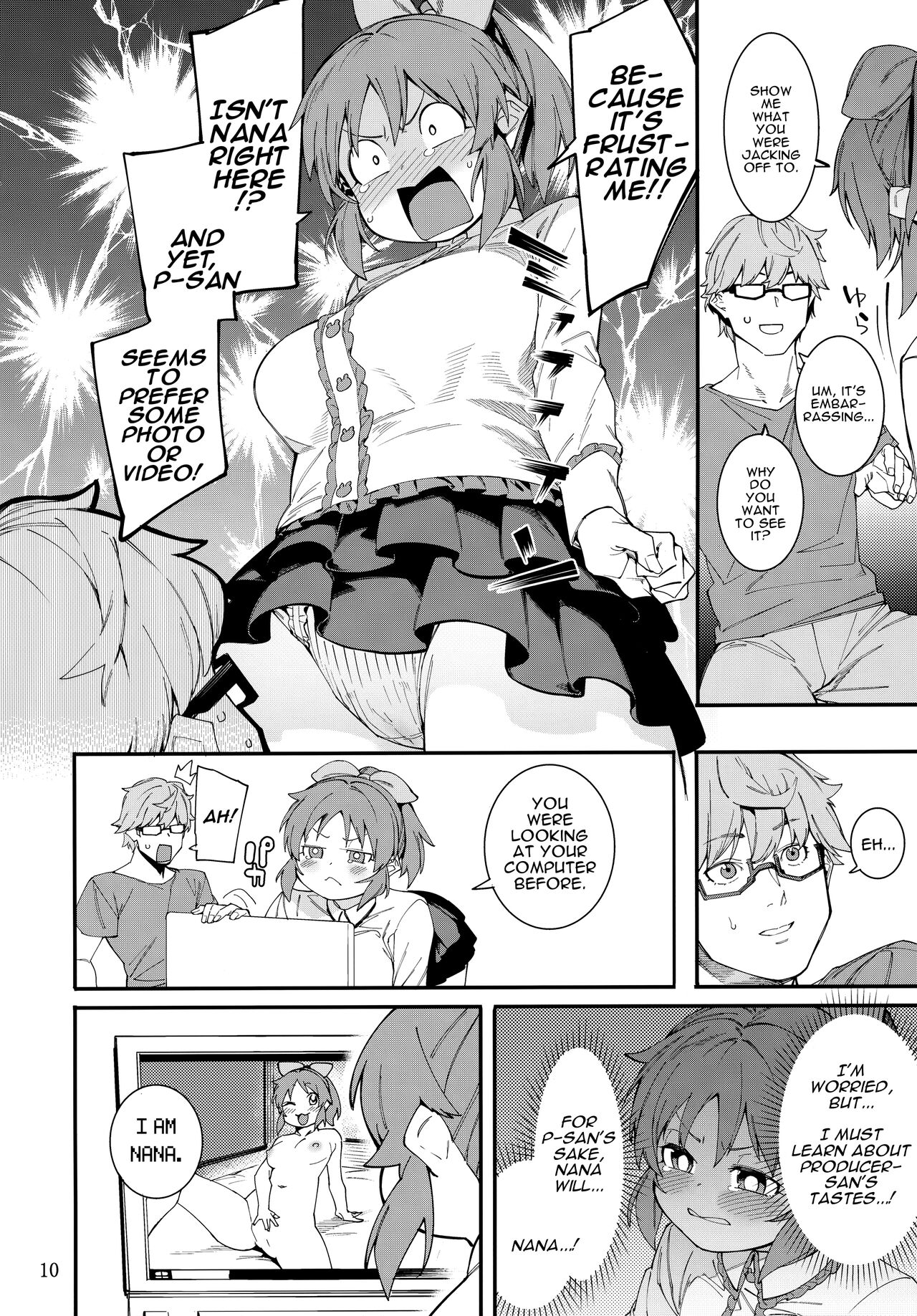 (C99) [DogStyle (Menea the Dog)]Tabegoro Bunny 2(THE IDOLM@STER CINDERELLA GIRLS) [English] [Haj3] Page 9
