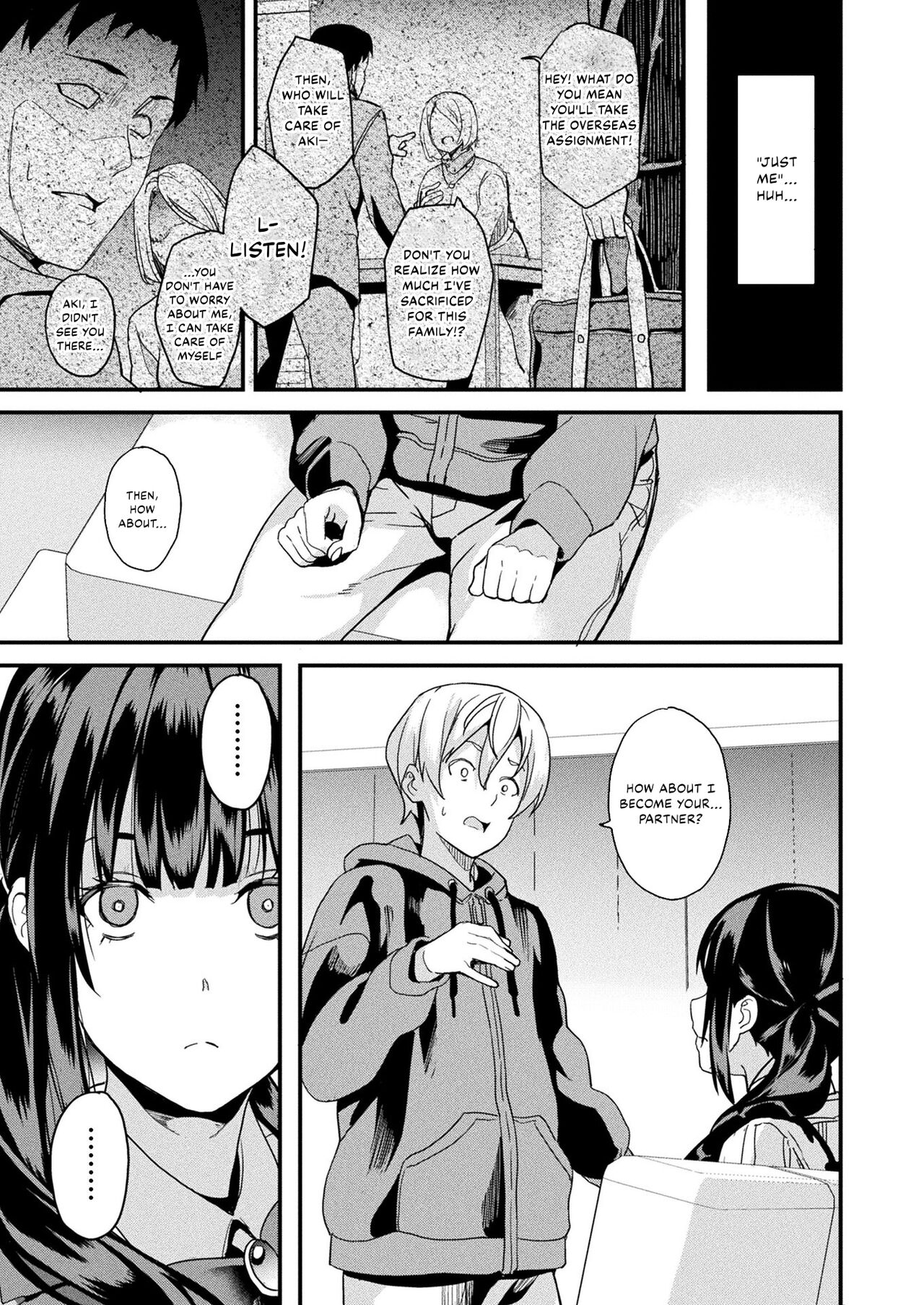 [DATE]Doukyo Suru Neneki -Ni Tai Me- First Chapter(COMIC Unreal 2023-04 Vol.102) [English] [Kappasa] [Digital] Page 16