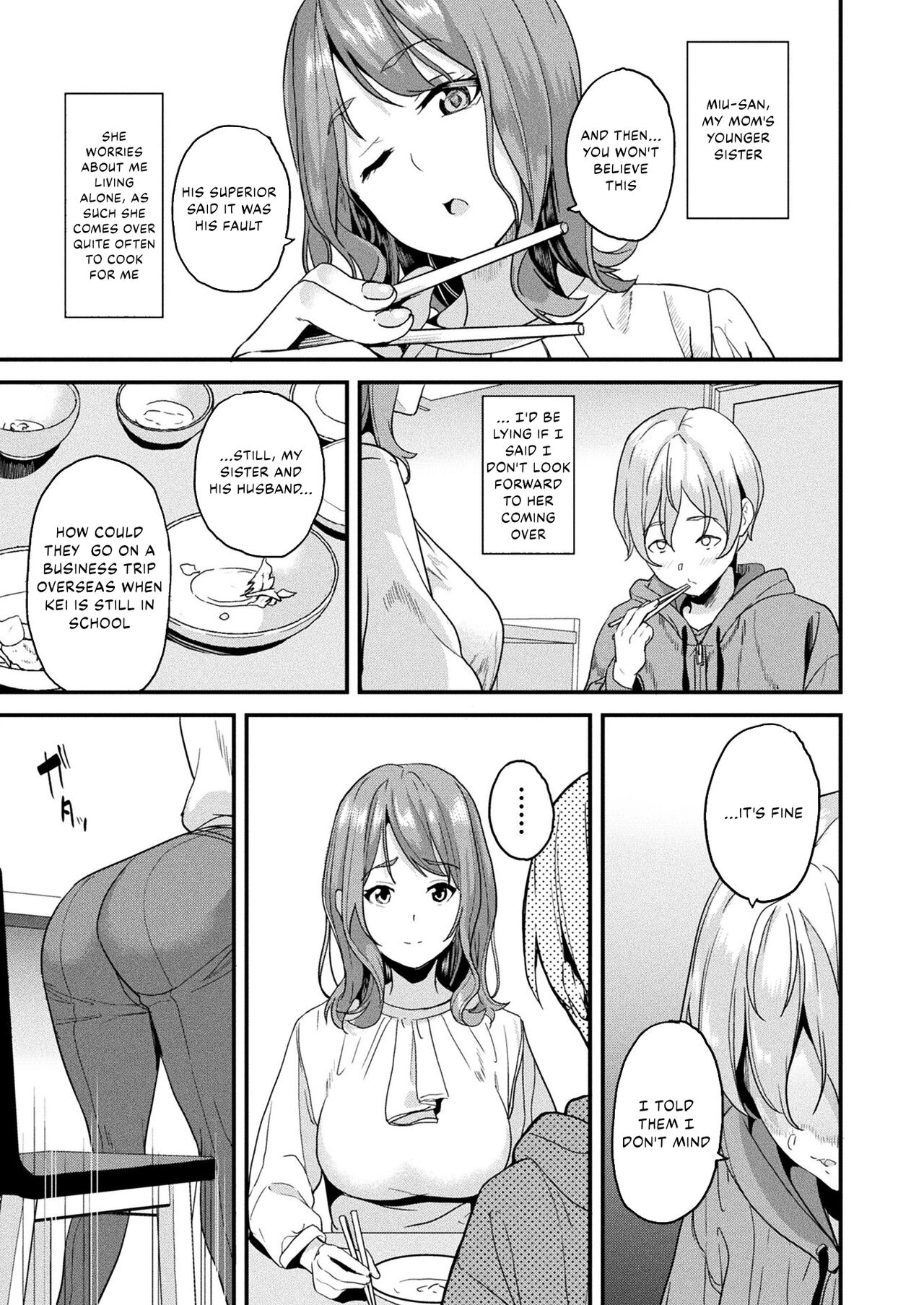 [DATE]Doukyo Suru Neneki -Ni Tai Me- First Chapter(COMIC Unreal 2023-04 Vol.102) [English] [Kappasa] [Digital] Page 4